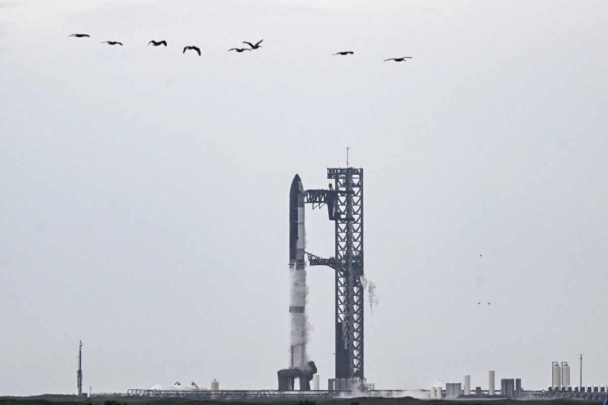 Das Starship hob wegen des Wetters wieder nicht ab