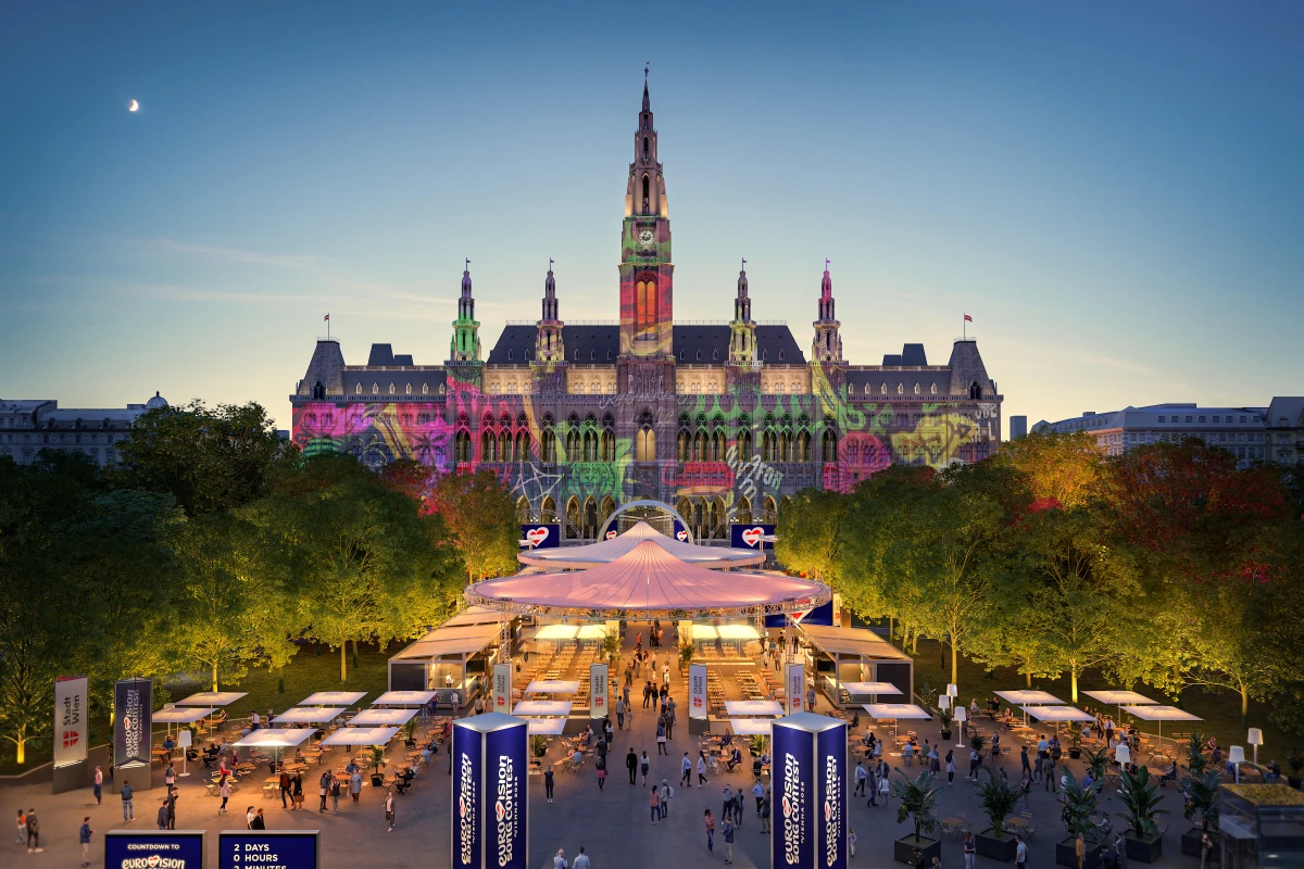 ++ HANDOUT ++ Der Rathausplatz wird zur zentralen ESC-Fanmeile