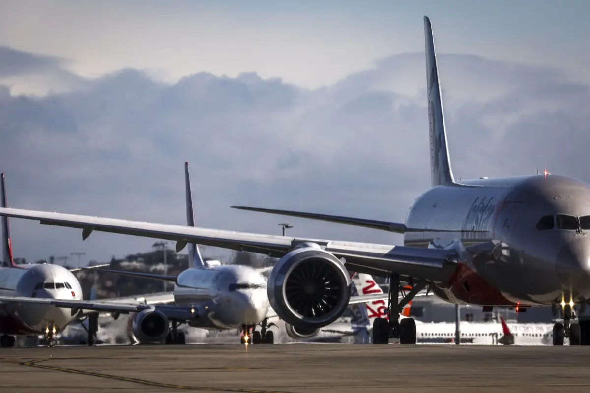 © APA/APA/AFP/DAVID GRAY Neugeschäft wegen sinkender Nachfrage nach Luftfahrzeugen geschrumpft