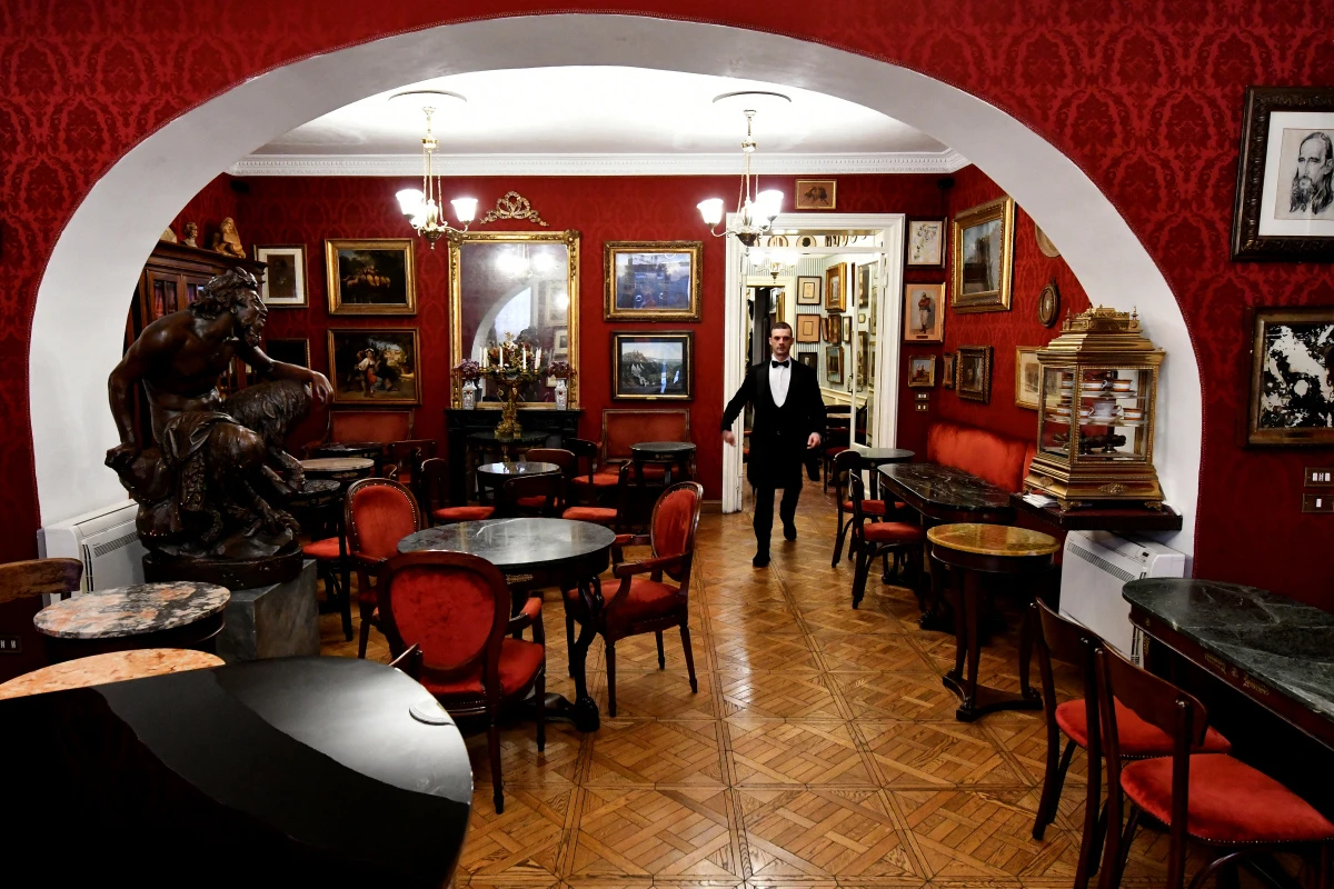 Der Glanz vergangener Zeiten: Das Antico Caffé Greco