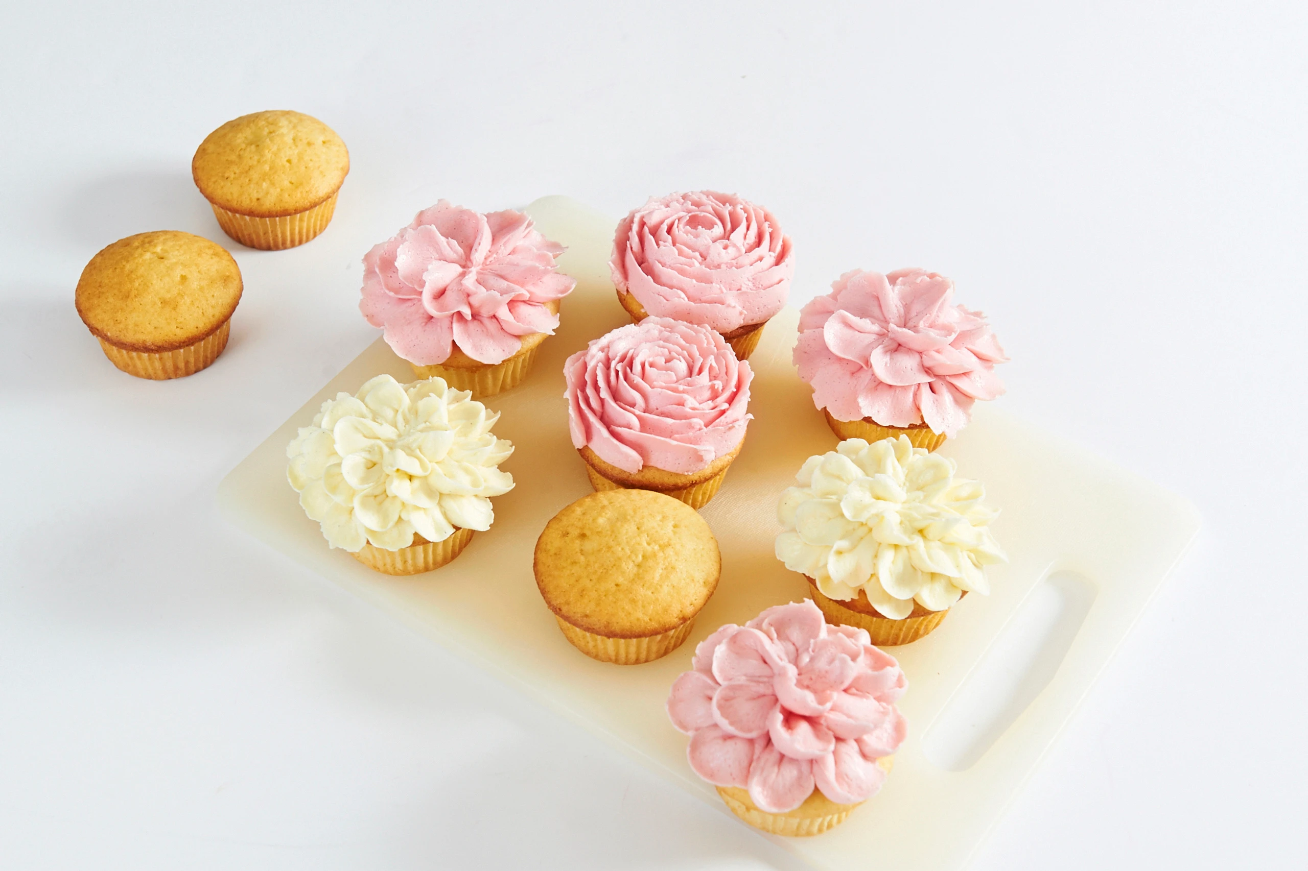 Blüten-Cupcakes: so gelingen sie garantiert