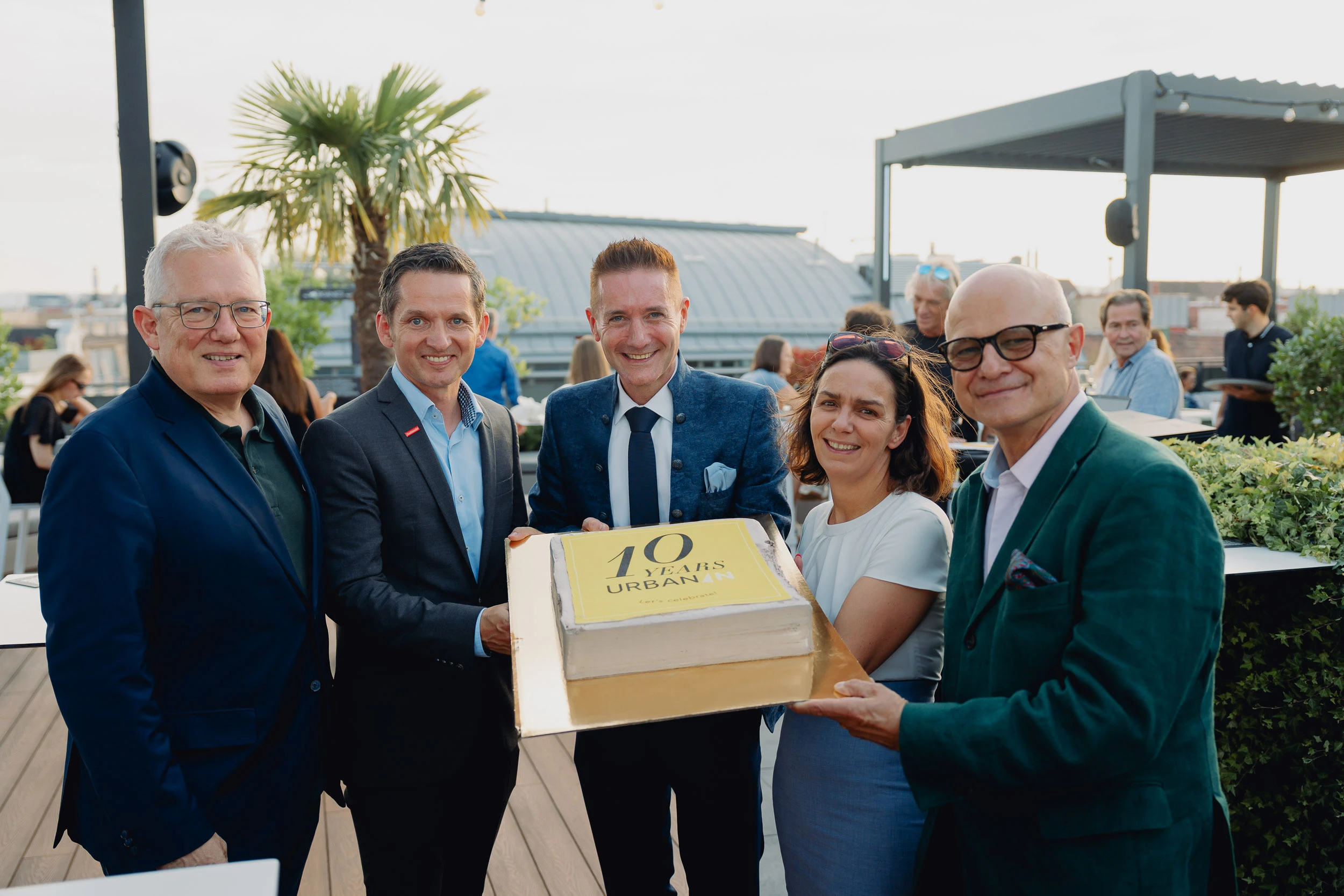 10 Jahre UrbanIn: Rooftop-Networking mit Blick in die Zukunft
