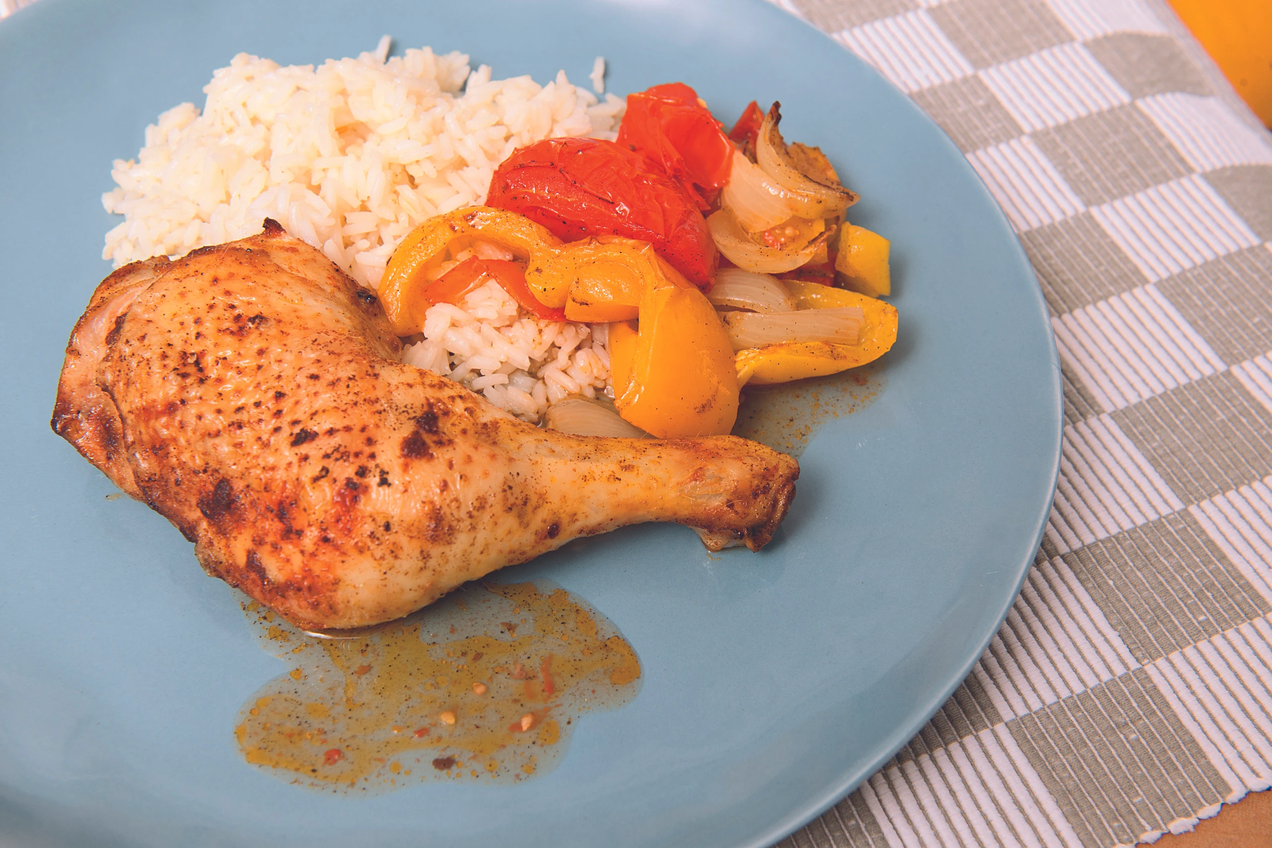 Paprikahenderl mit Reis [Kinderküche]