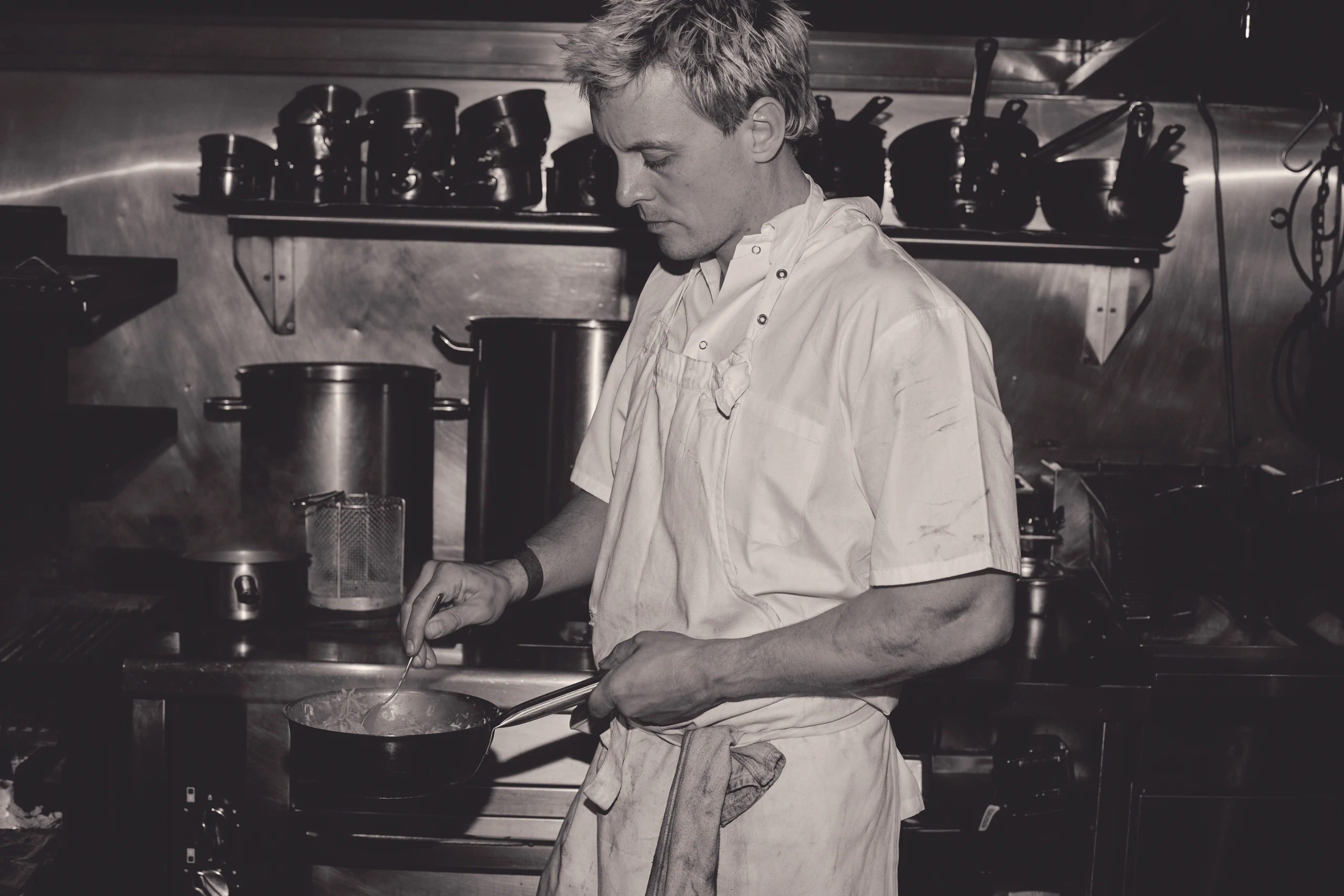 Thomas Straker in seinem Londoner Restaurant