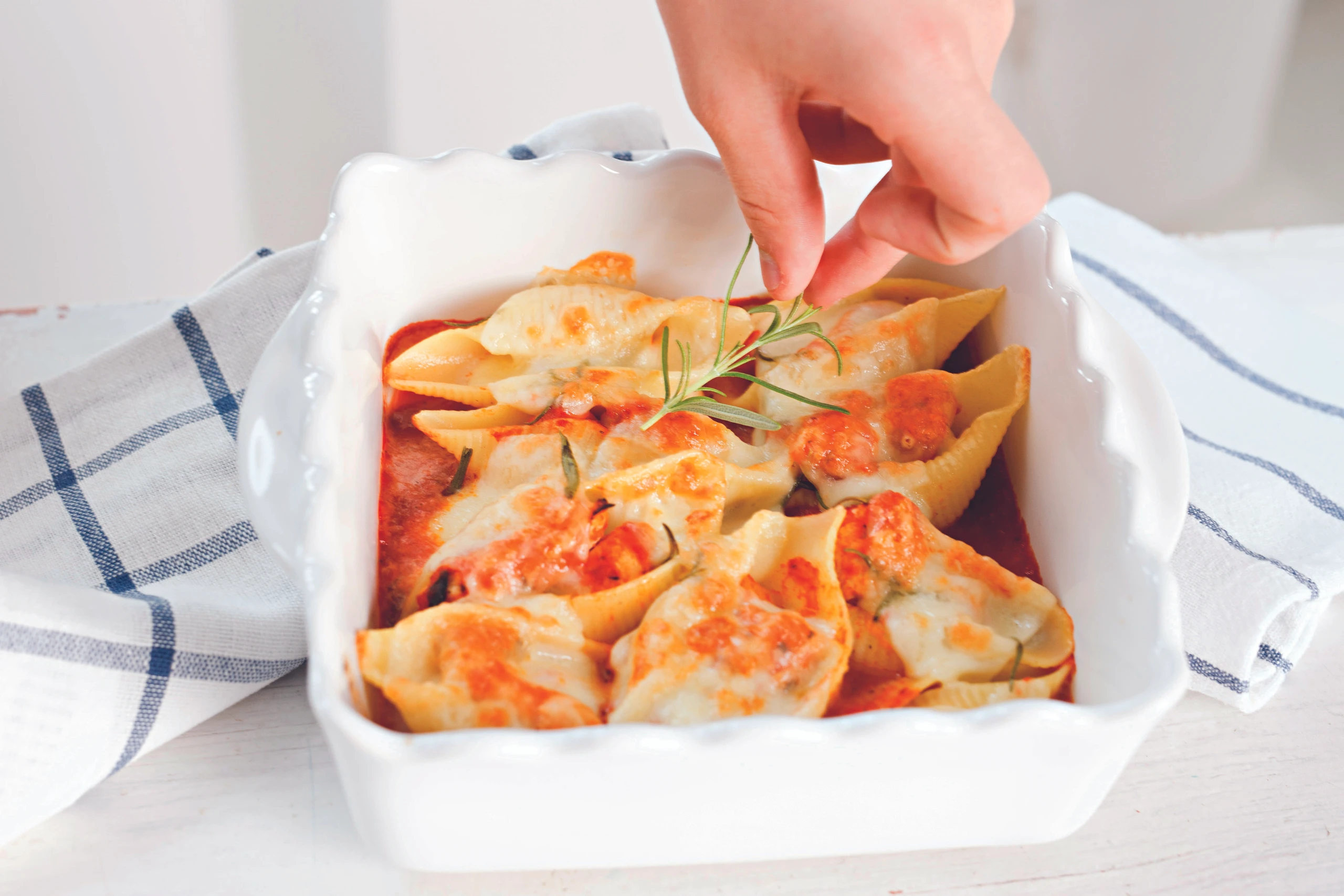 Gefüllte Muschelnudeln [Kinderküche]