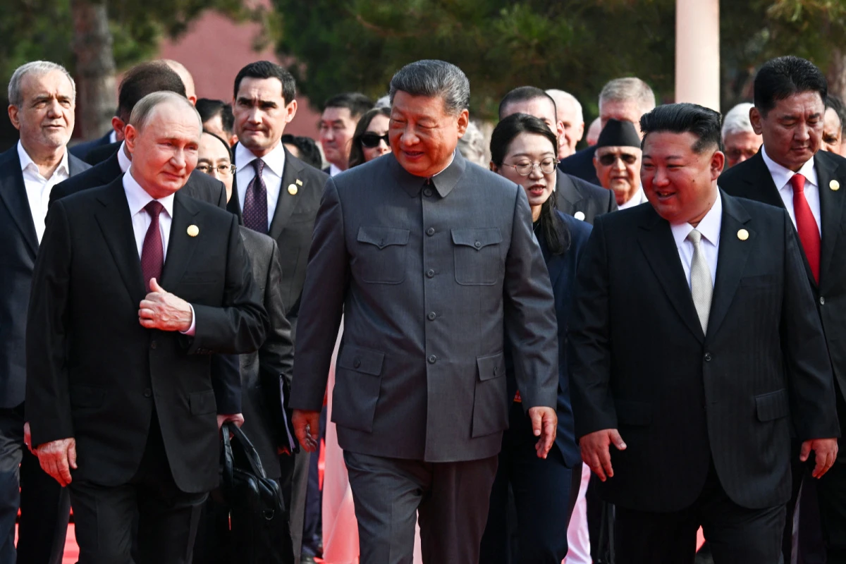 Putin, Xi und Kim zeigten sich erstmals gemeinsam