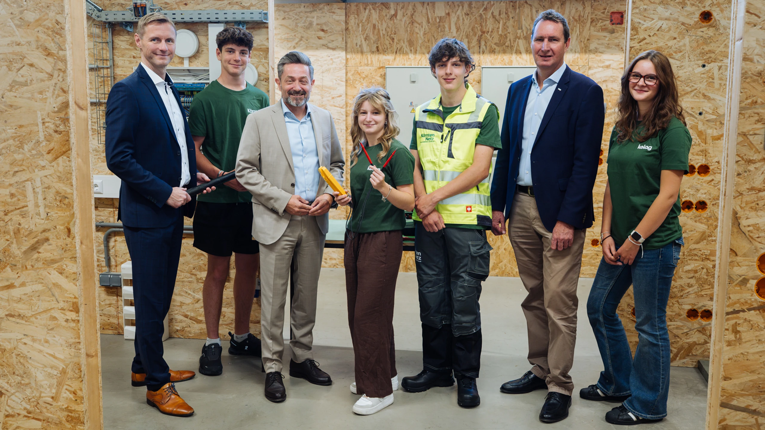 35 neue Lehrlinge starten Ausbildung bei Kelag und Kärnten Netz