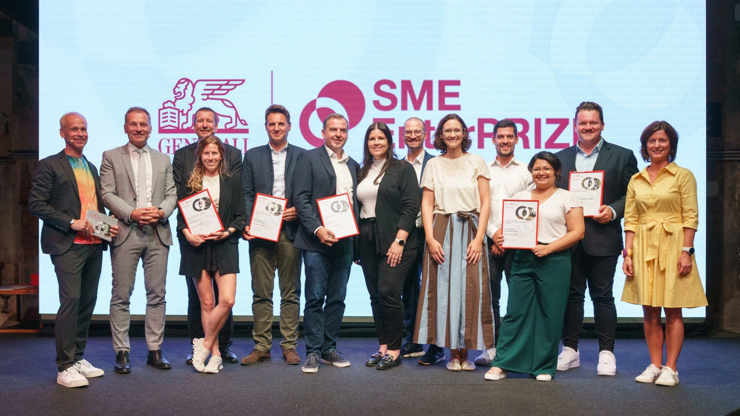 SME EnterPRIZE 2025: Generali zeichnet nachhaltige KMU aus