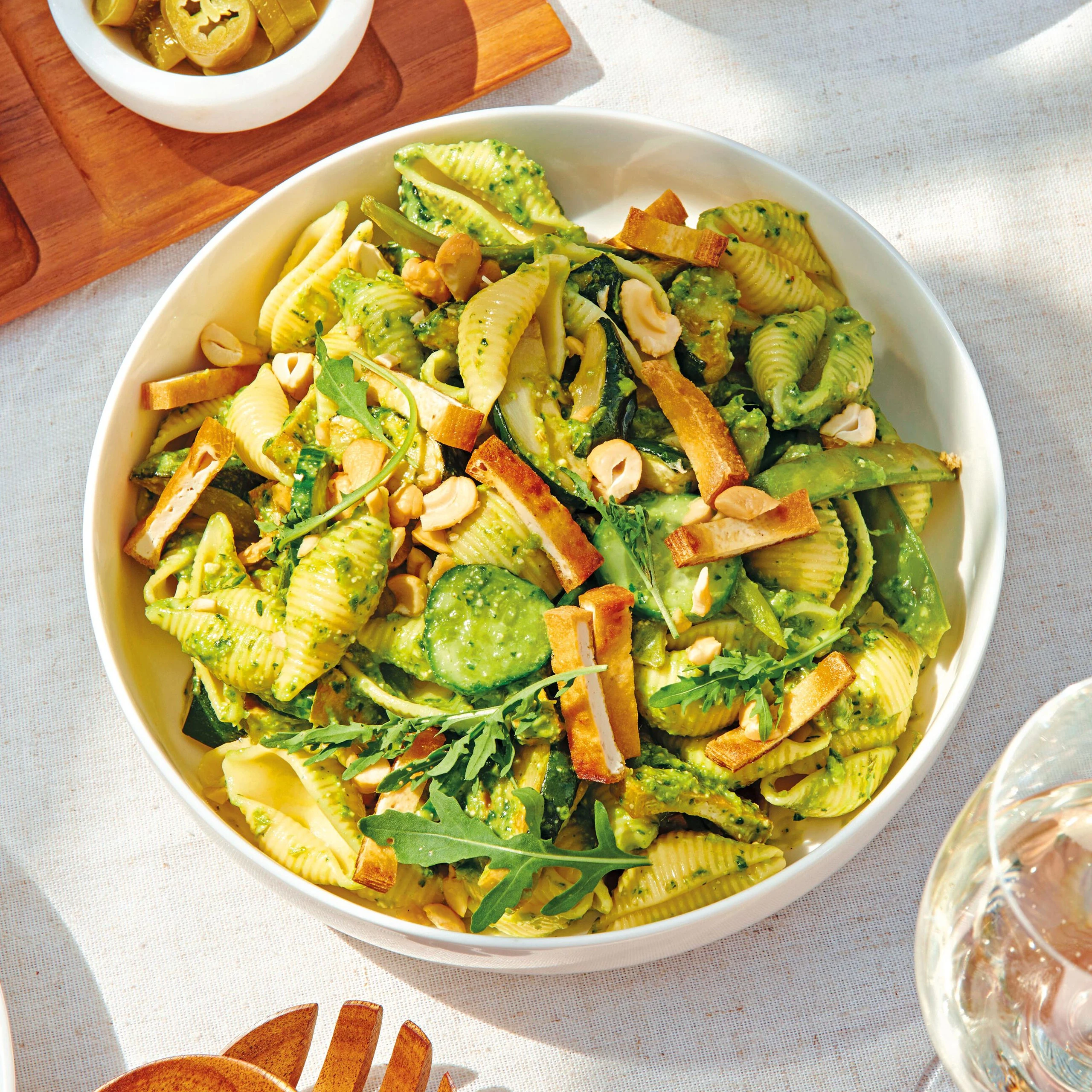 Green Goddess Pasta Salad