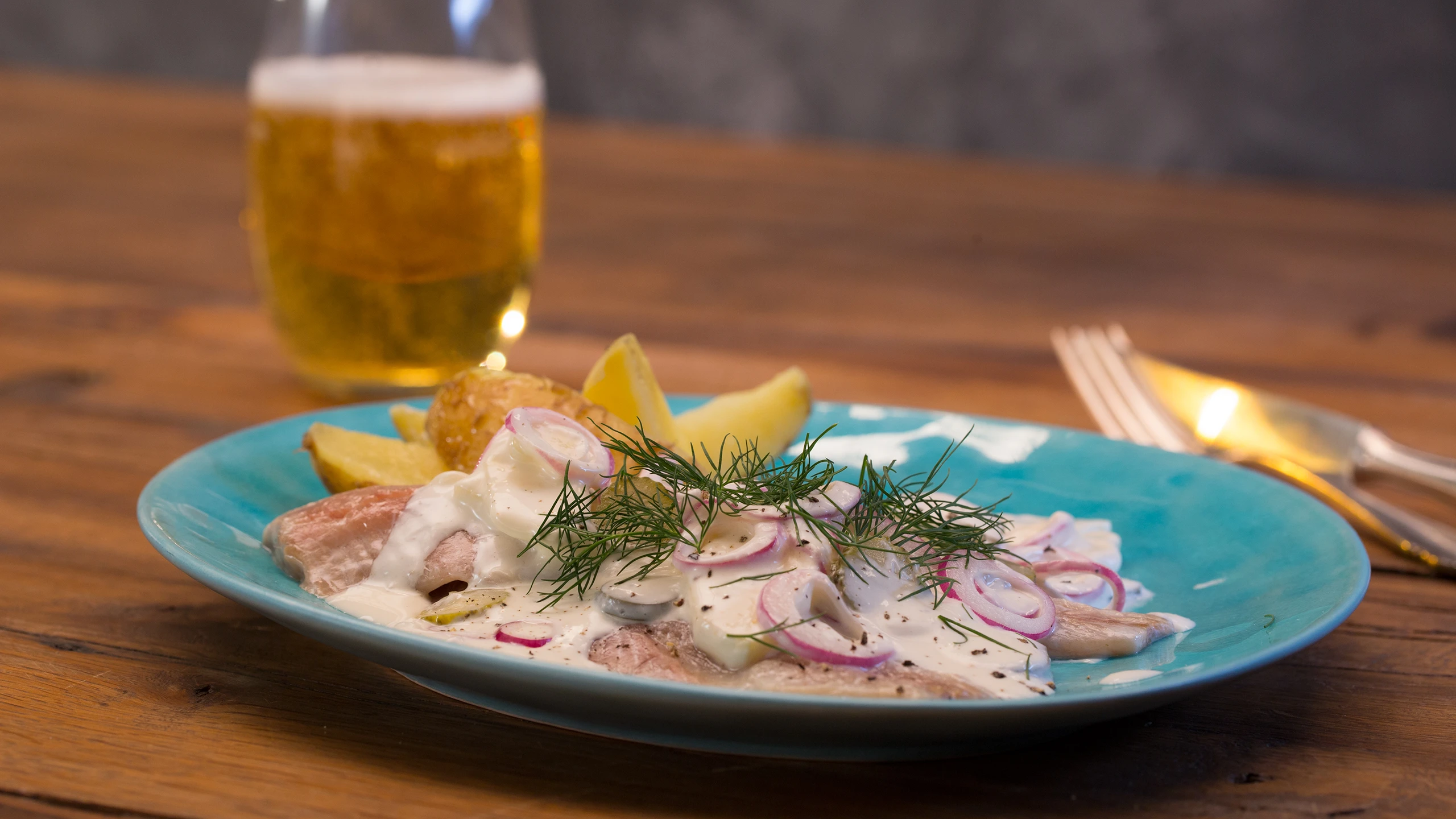 Matjesfilet nach Hausfrauenart