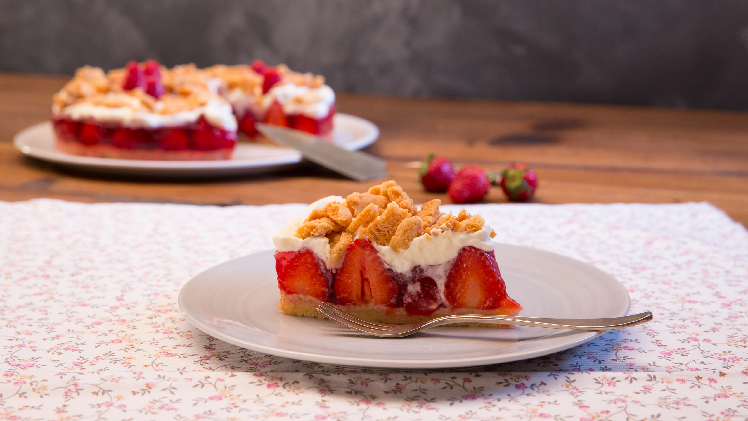 Erdbeer-Streuselkuchen