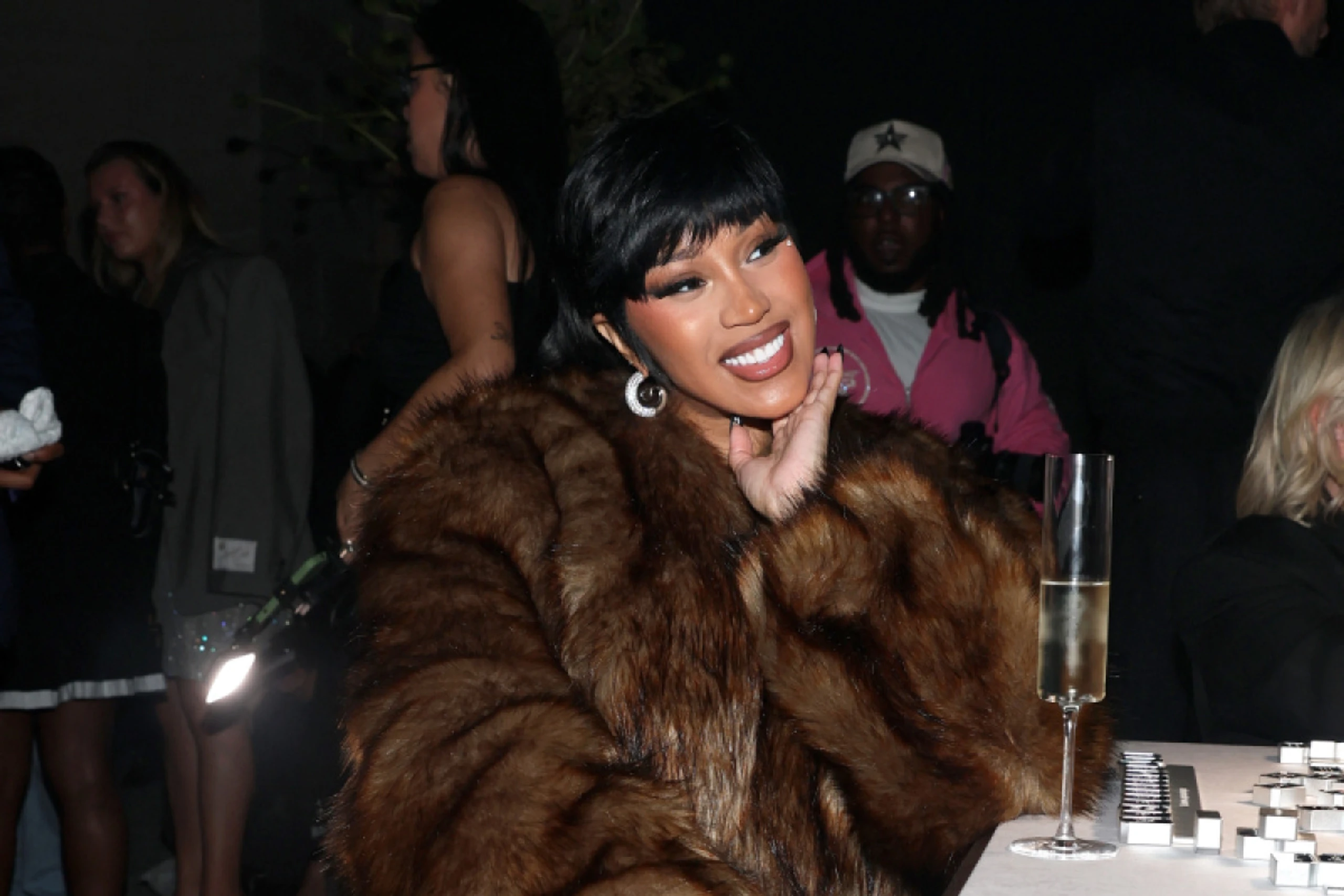 Die Rapperin wird mit 32 zum vierten Mal Mutter