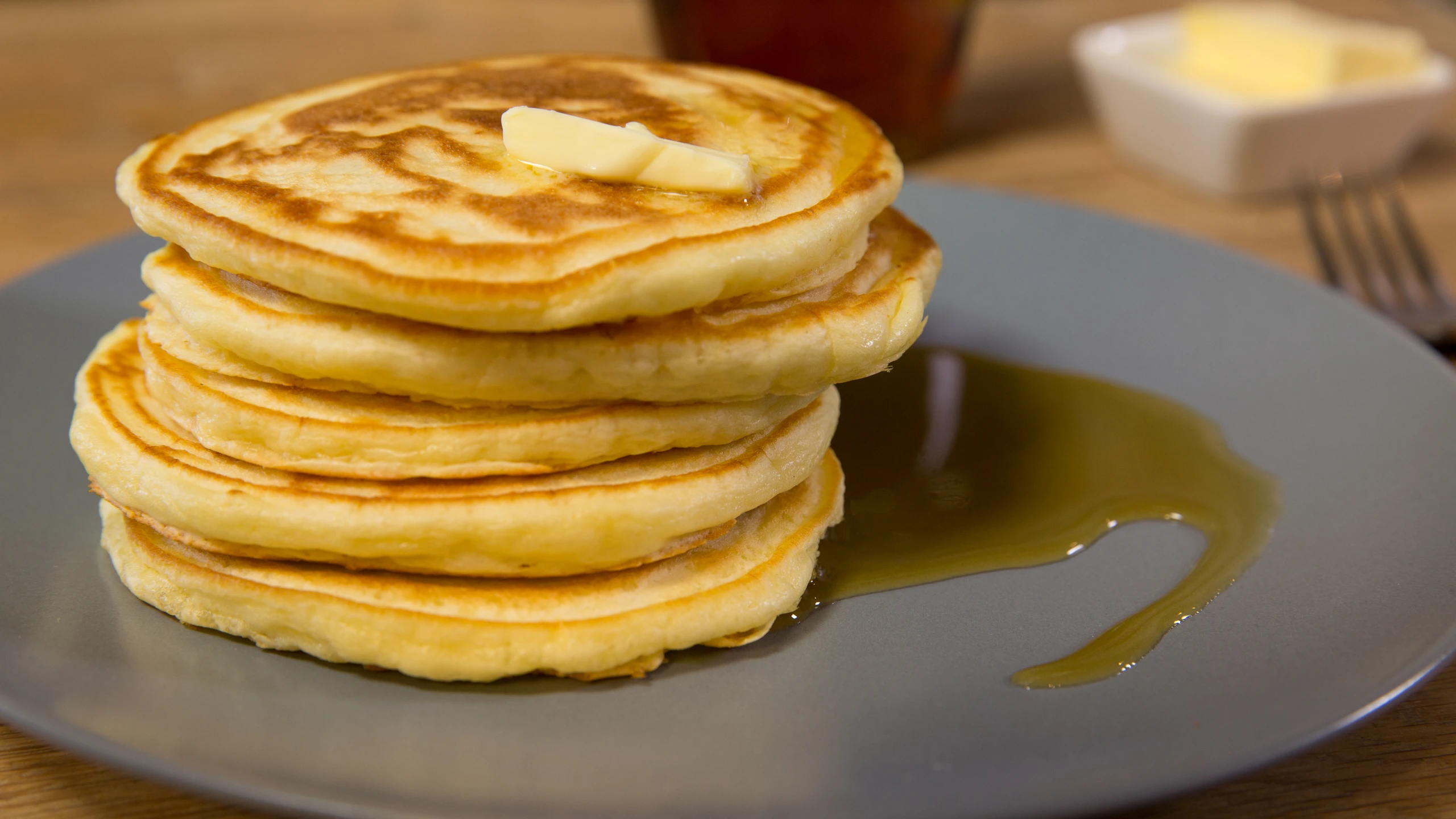 Amerikanische Pancakes