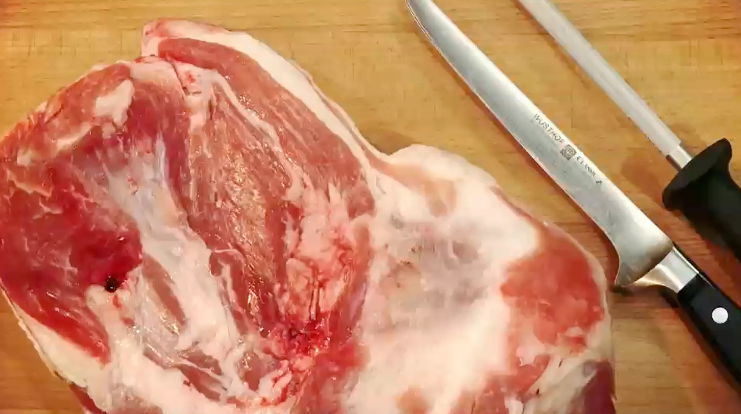 Lammschulter auslösen