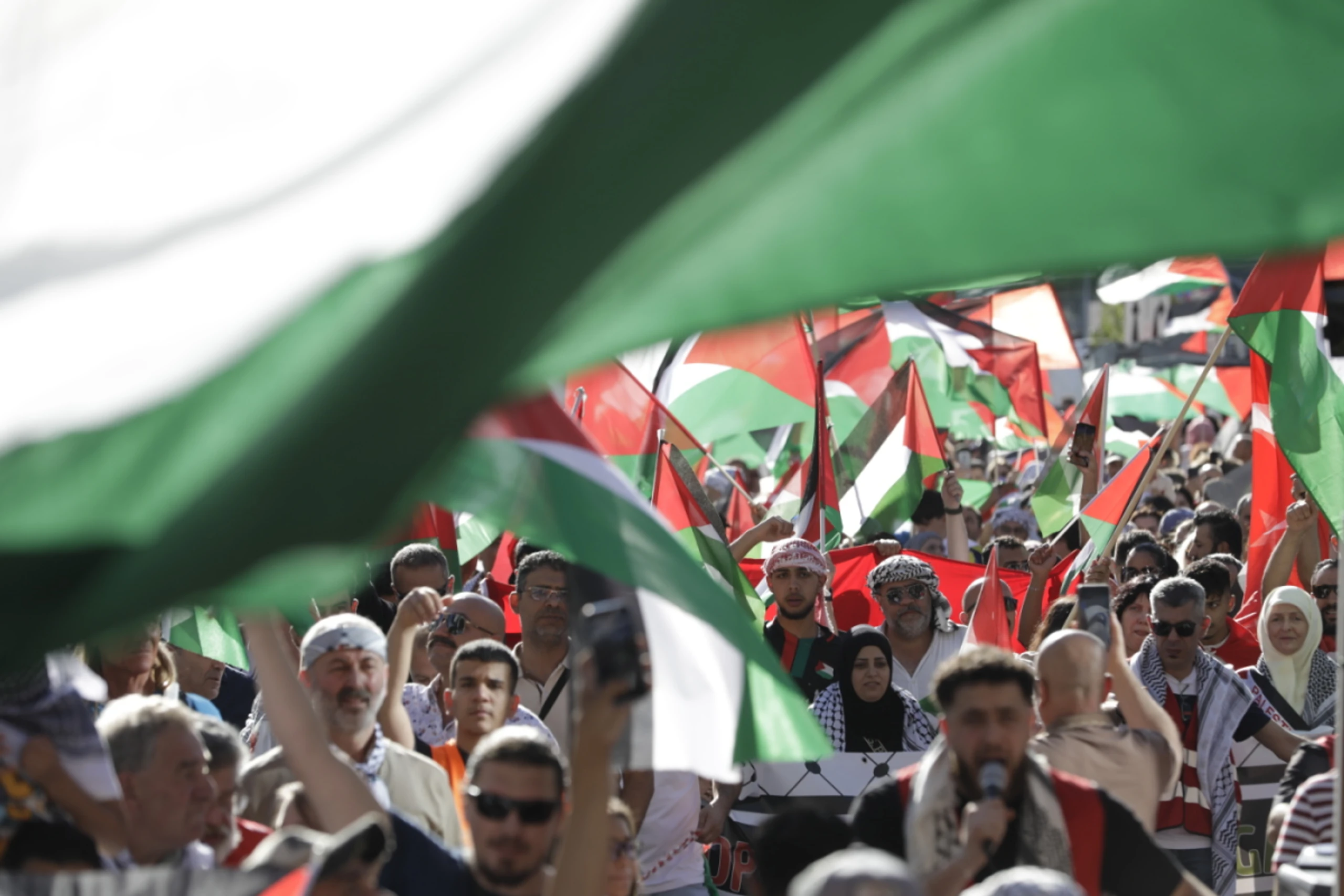 Tausende demonstrierten am Samstag in Wien
