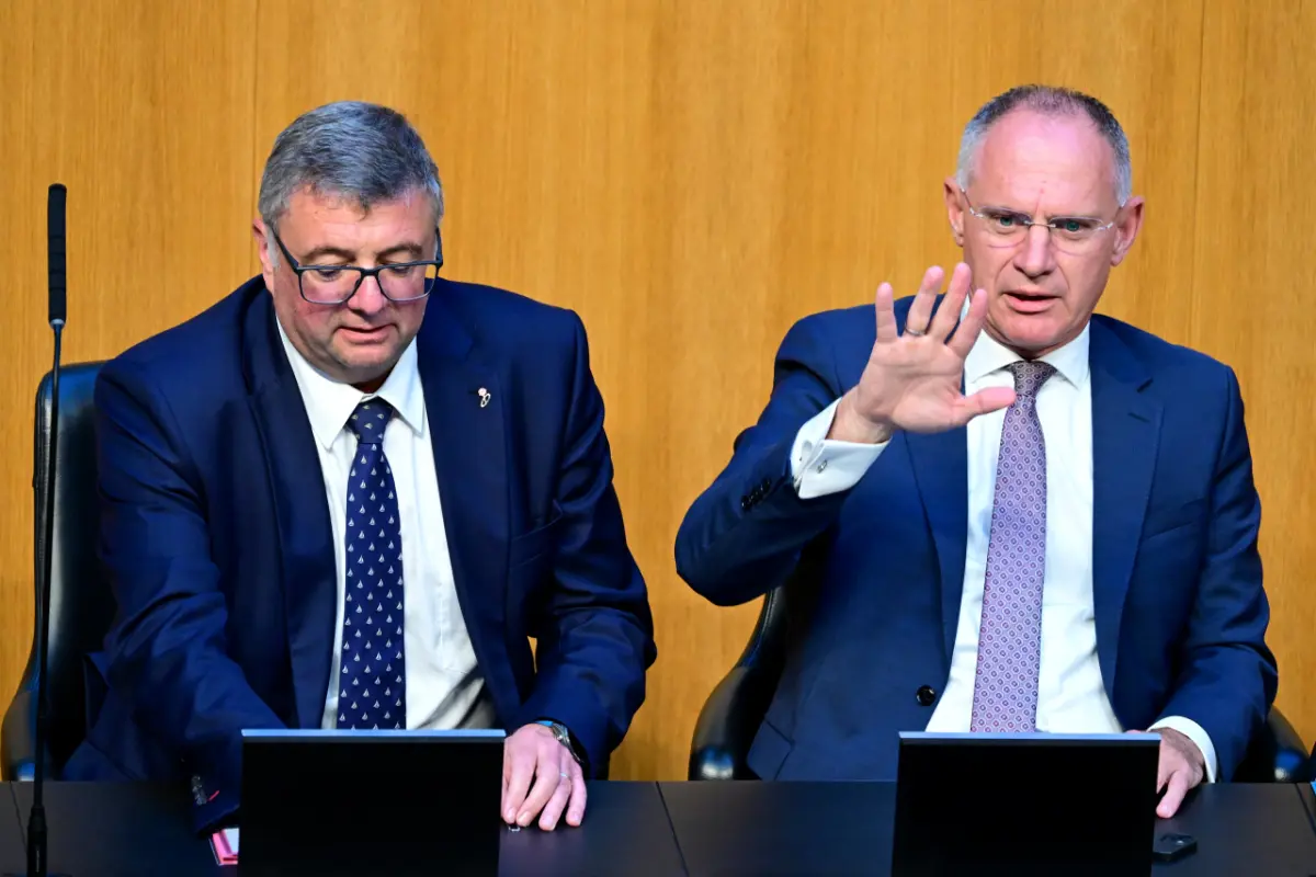 © APA/APA/ROLAND SCHLAGER/ROLAND SCHLAGER Leichtfried und Karner kamen zur Waffengesetz-Debatte ins Parlament