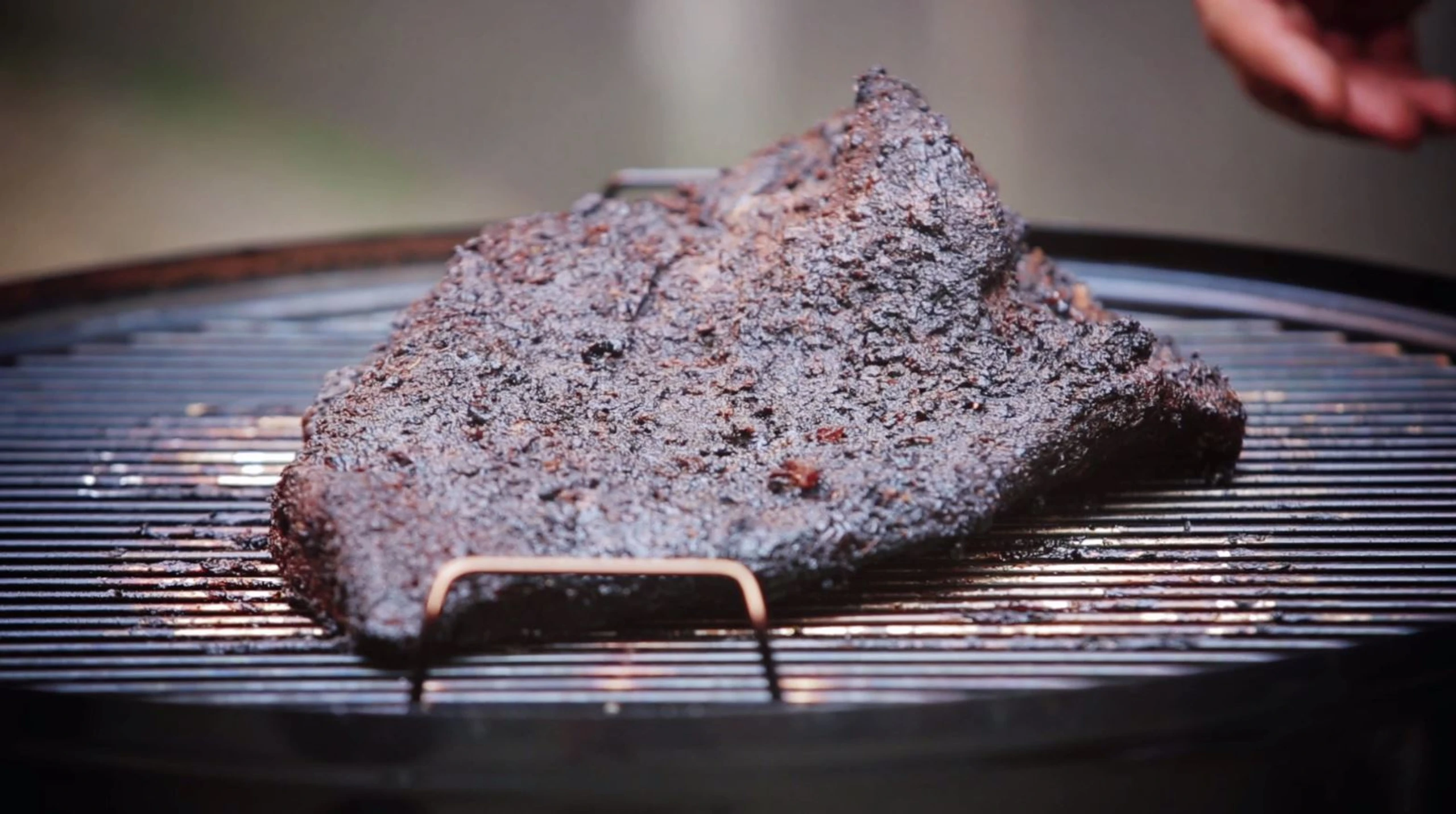 Brisket auf dem Smoker