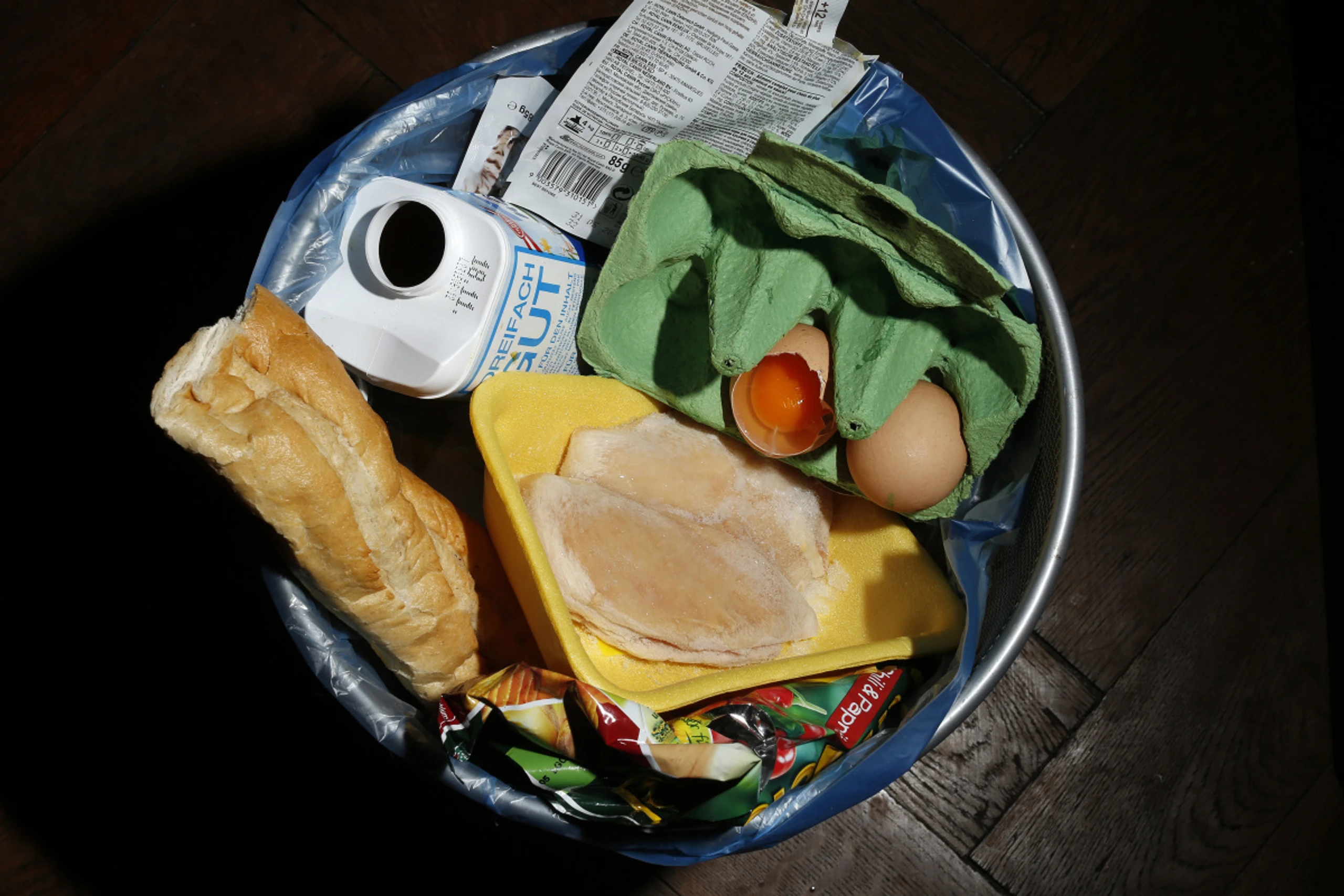 In Ein-Personen-Haushalten landet am wenigsten im Müll