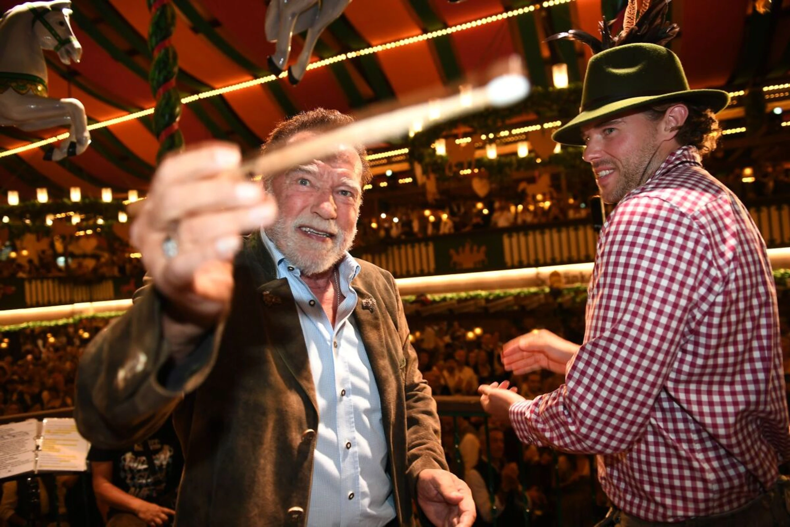 Der Steirer schwang den Taktstock