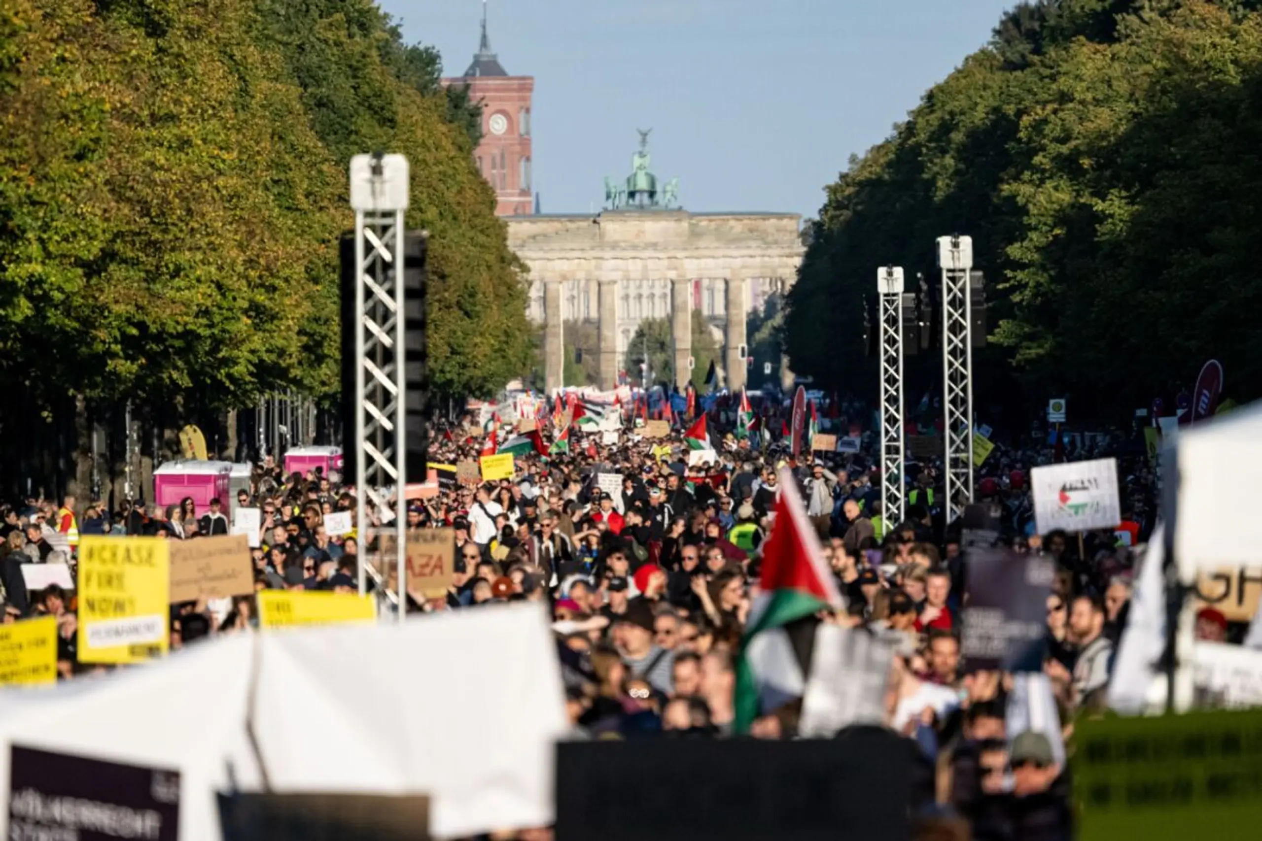 Demo wendet sich gegen Israels Kriegspolitik