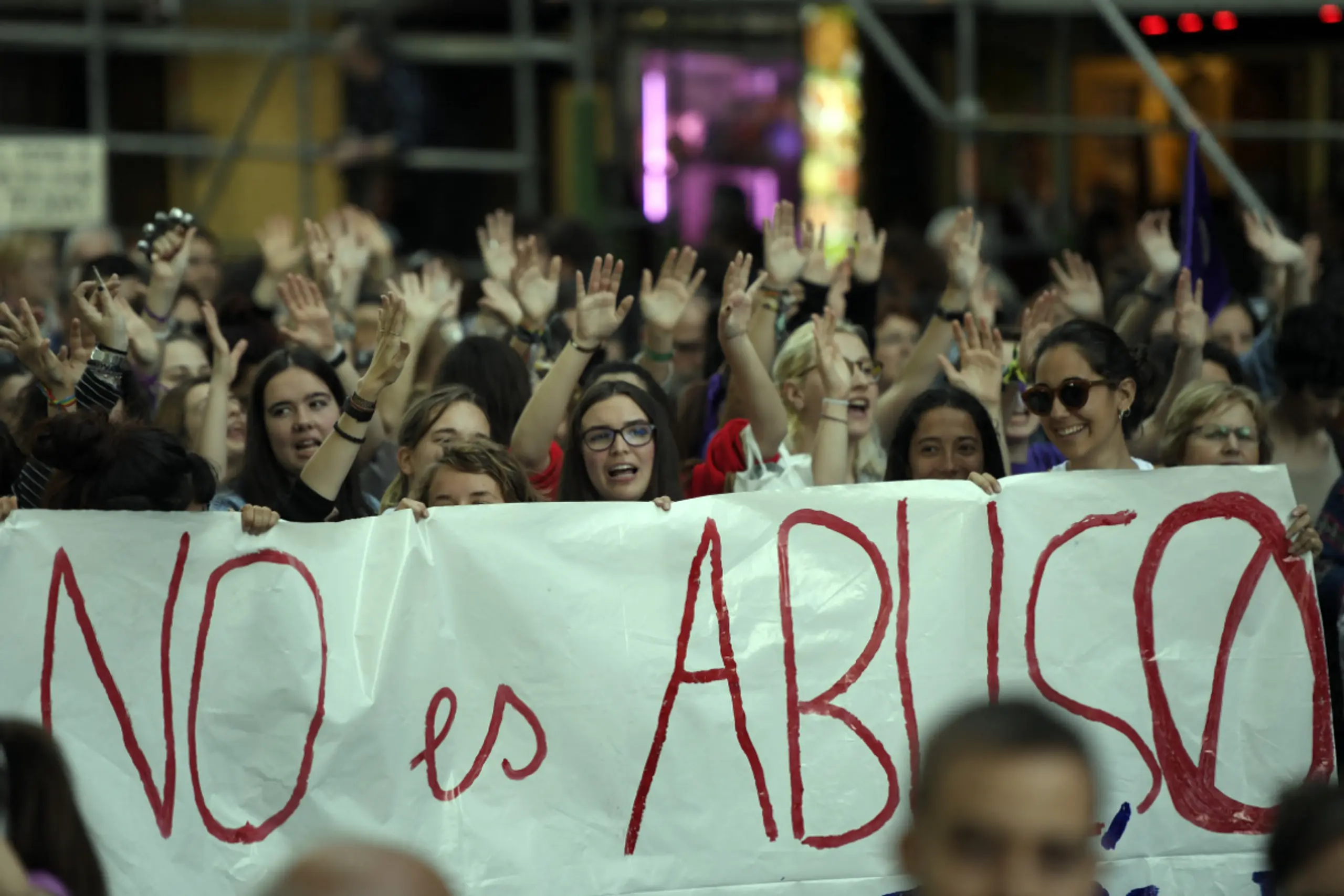"No es abuso, es violación": "La Manada"-Proteste in Madrid