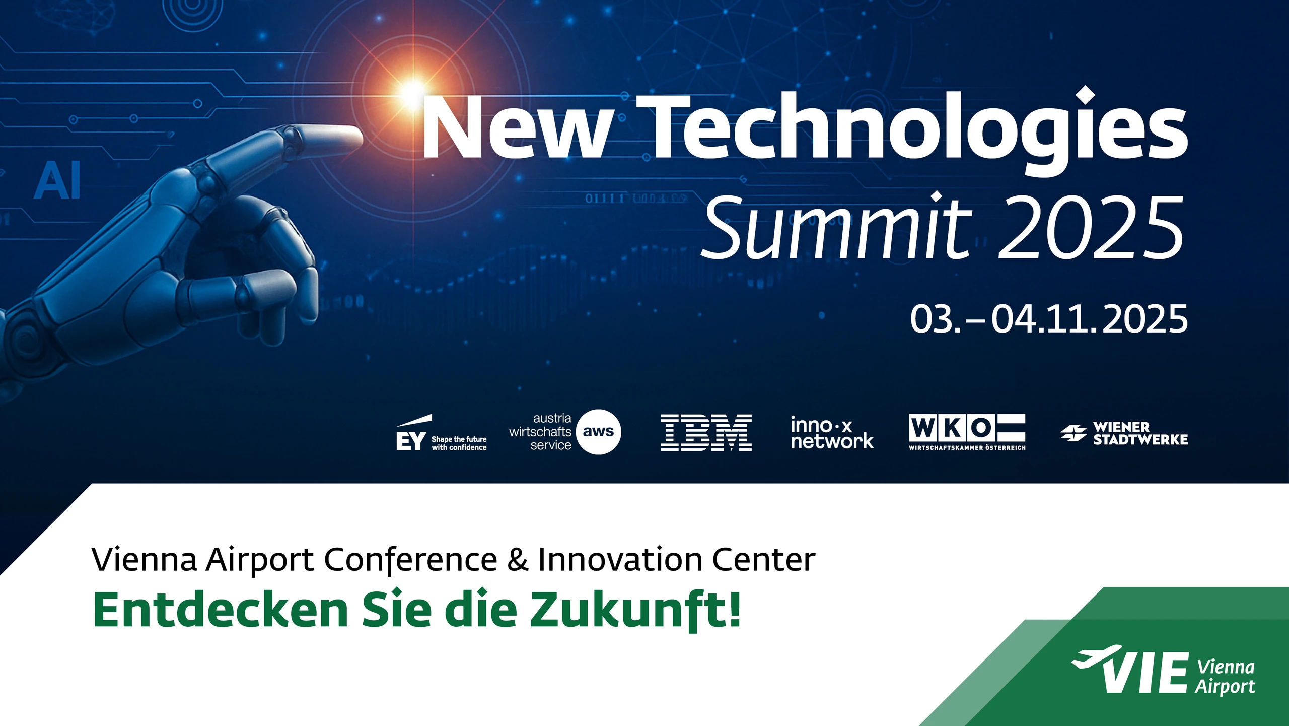 New Technologies Summit 2025 – Entdecken Sie die Zukunft!