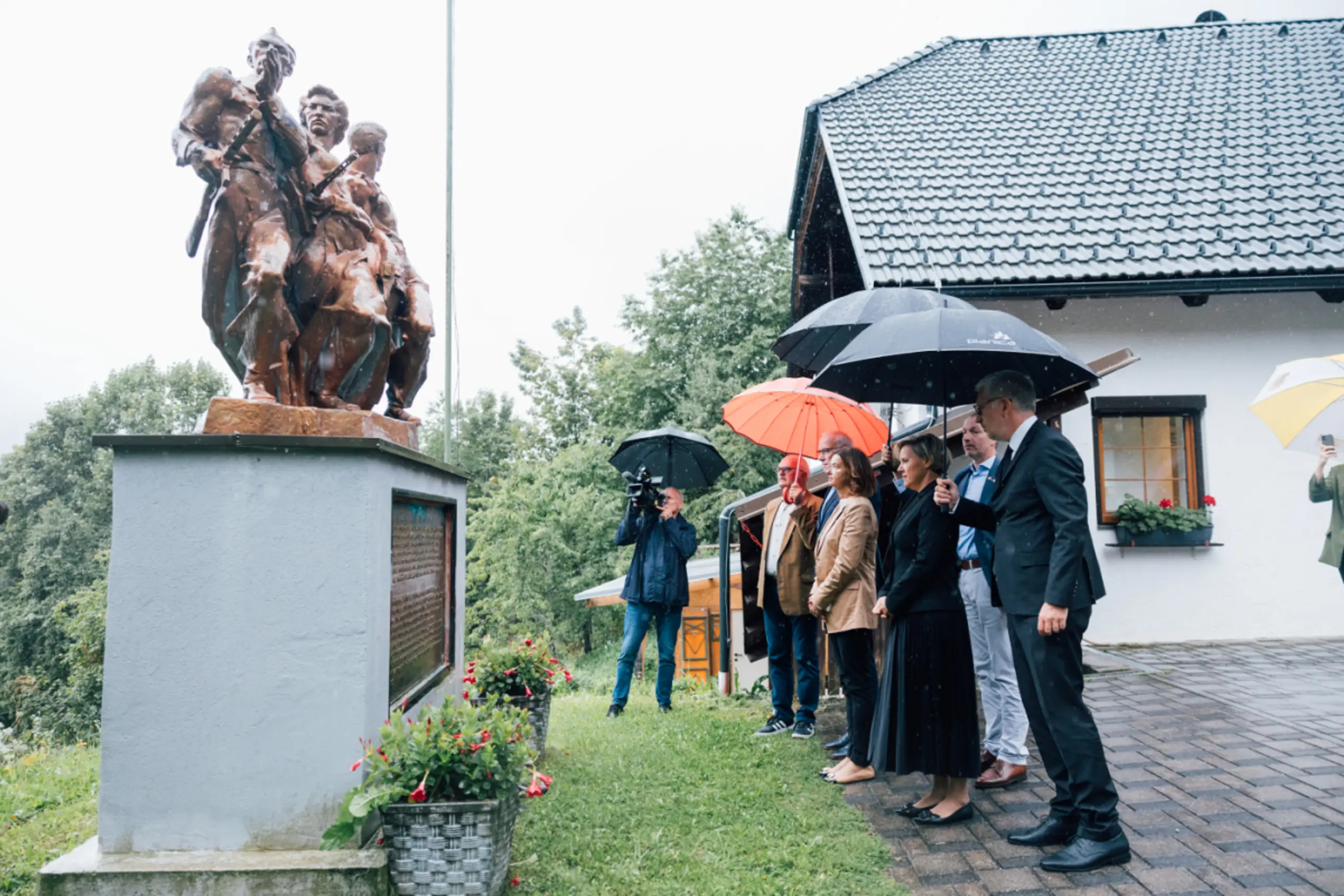 Der Polizeieinsatz fand bei der NS-Gedenkstätte in Kärnten statt