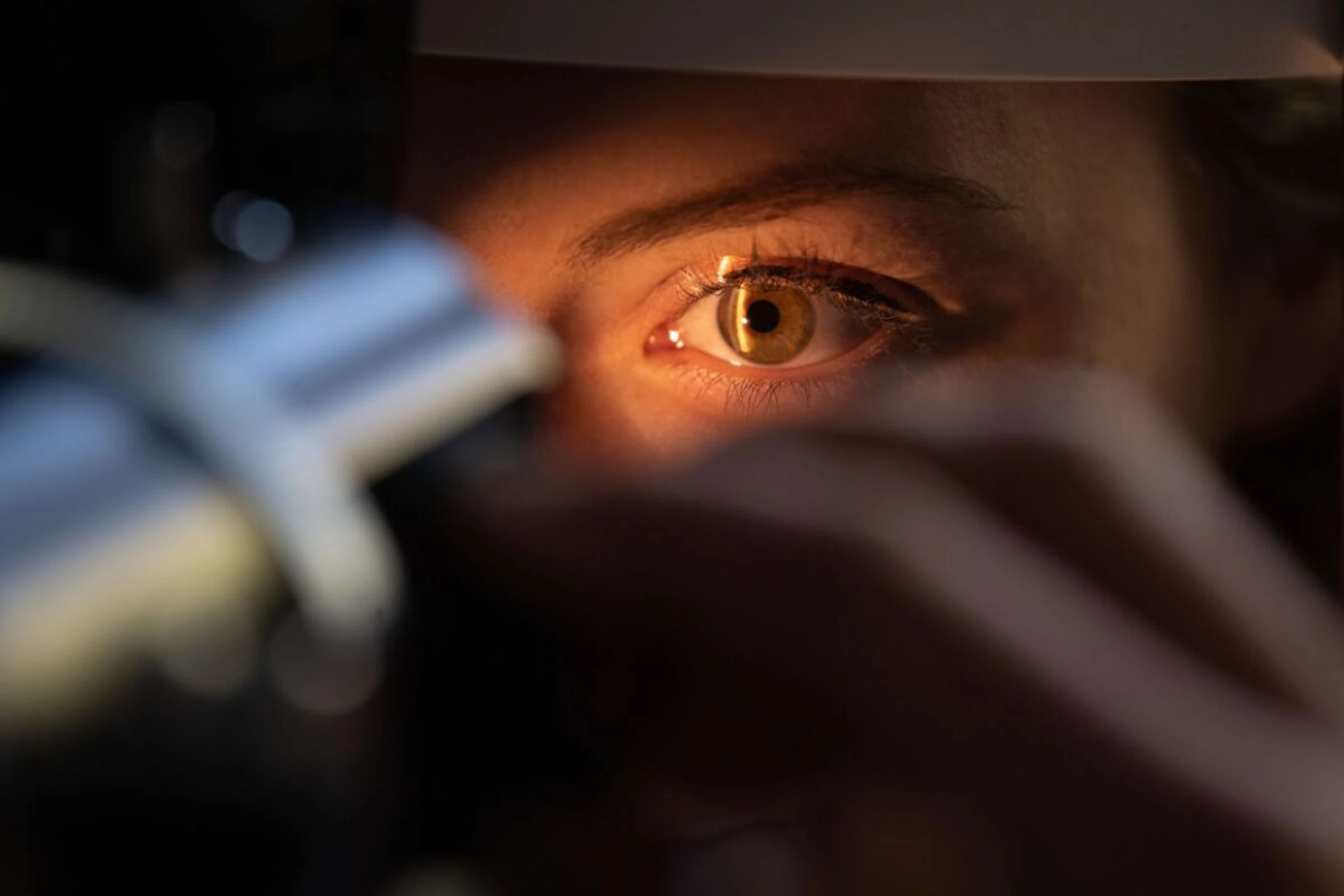 Hoher Blutdruck könnte sich auch auf die Augen auswirken