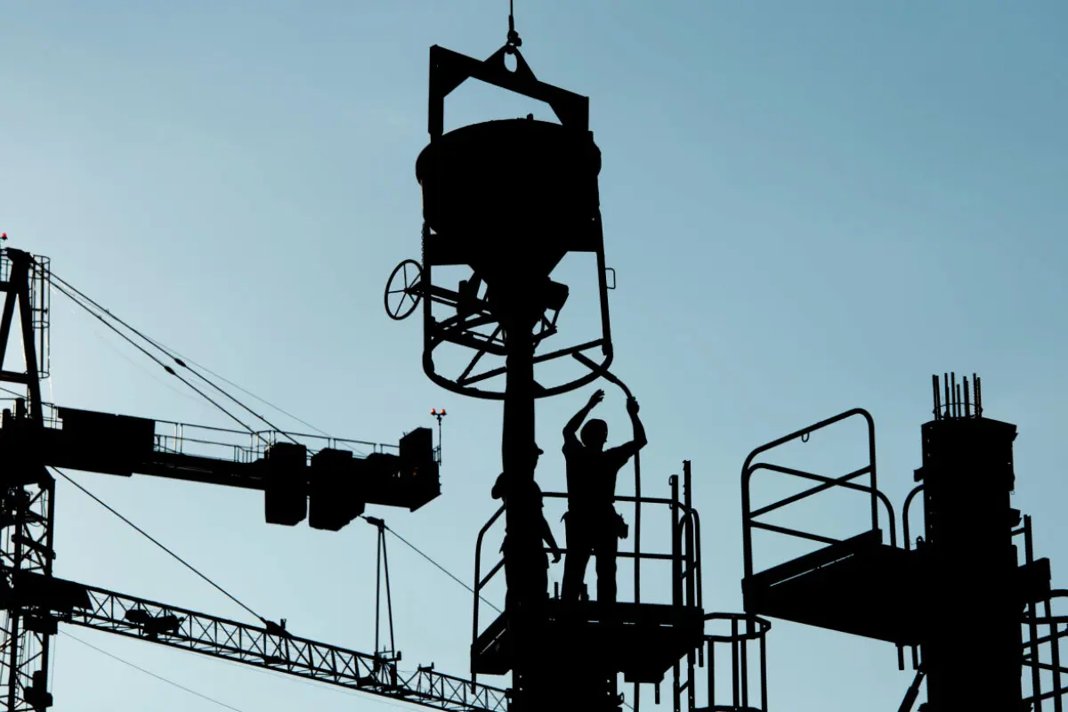 © APA/APA/dpa/Sebastian Kahnert Meisten Insolvenzen entfielen auf das Baugewerbe (1.192 Fälle)
