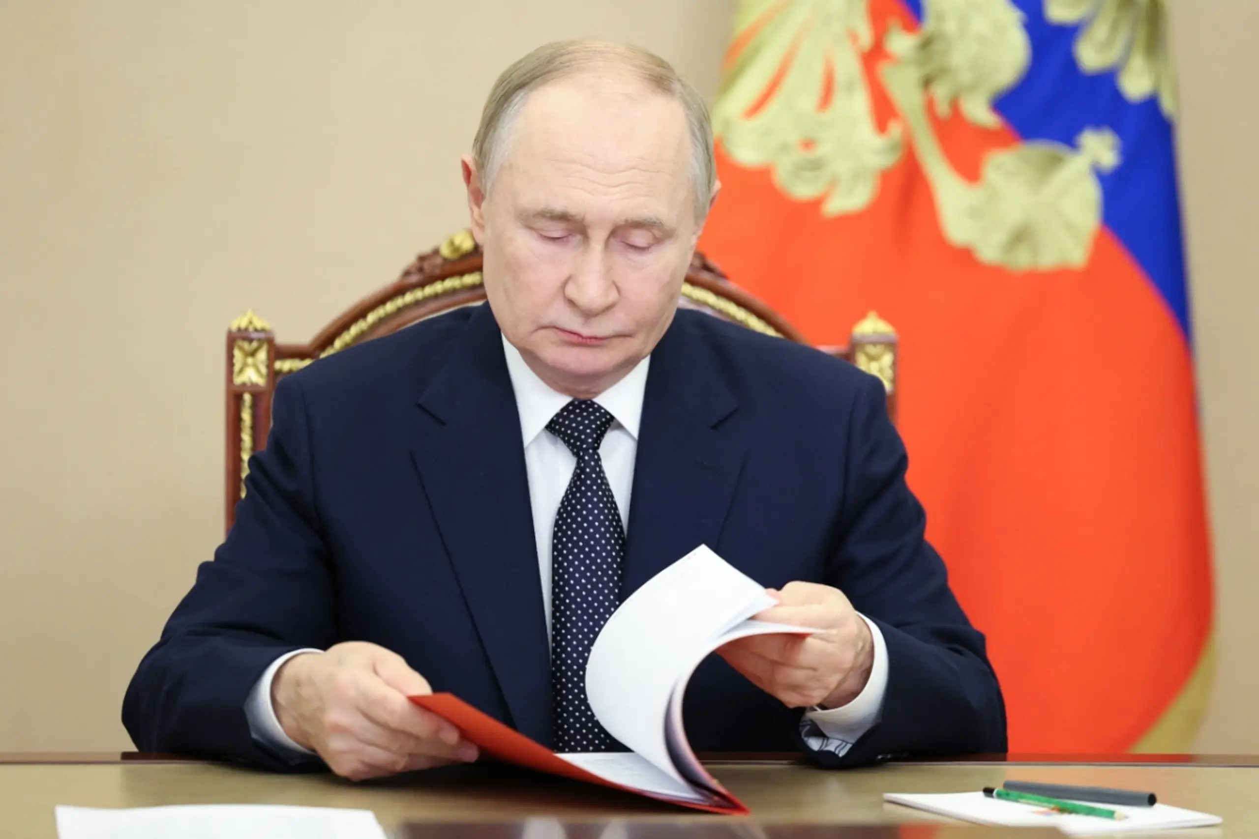 Kreml-Chef will Trumps Friedensplan eine Chance geben (Archivbild)