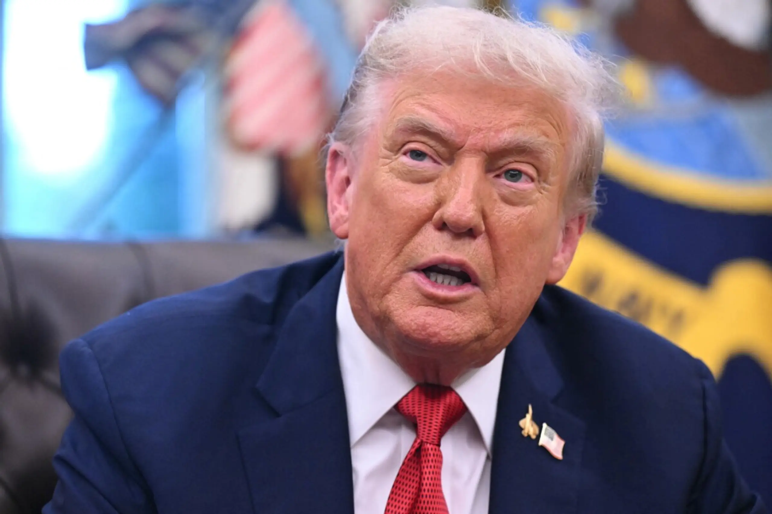 US-Präsident Donald Trump warnt Hamas