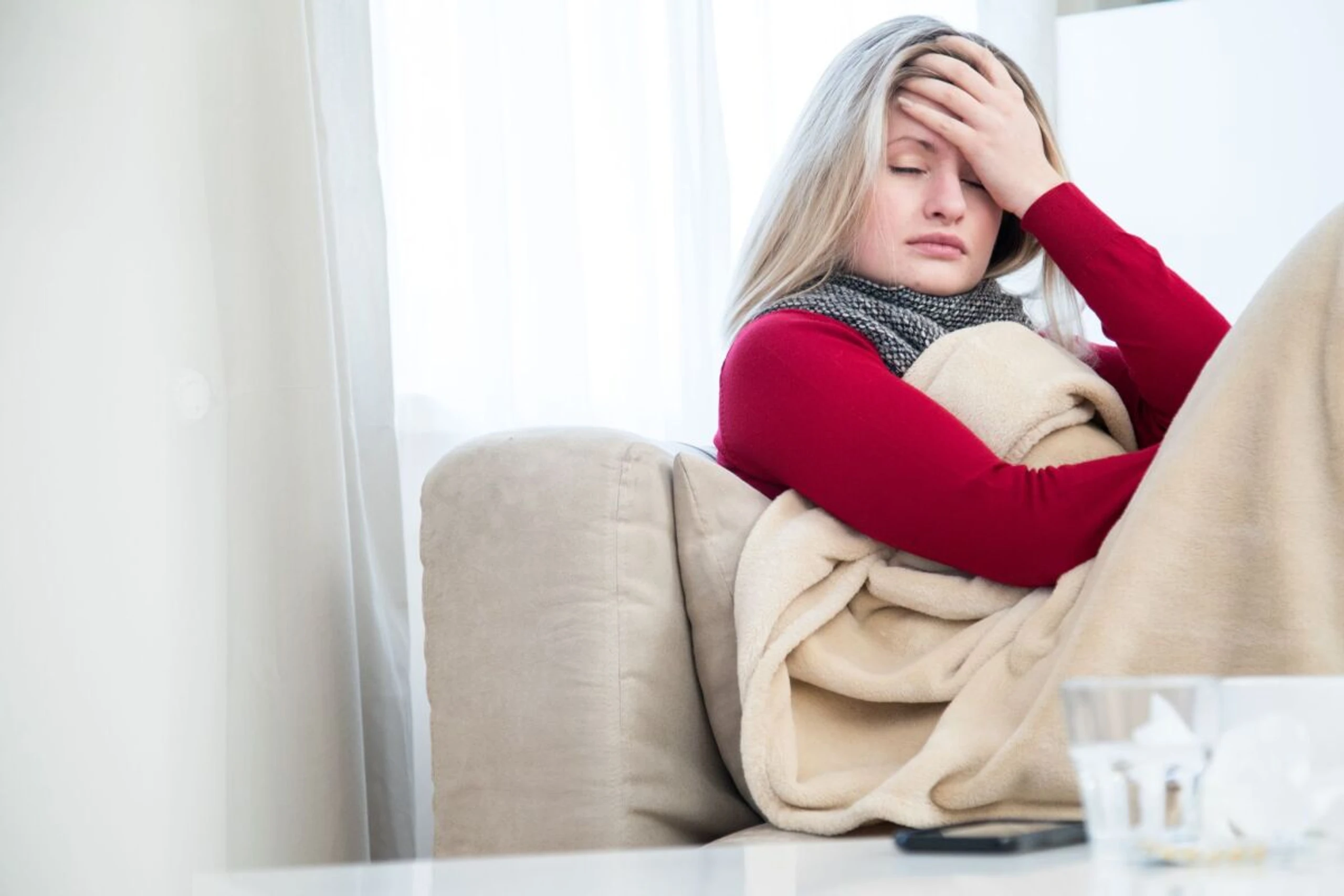 Hat man eine Erkältung, sollte man sich lieber etwas zurücknehmen