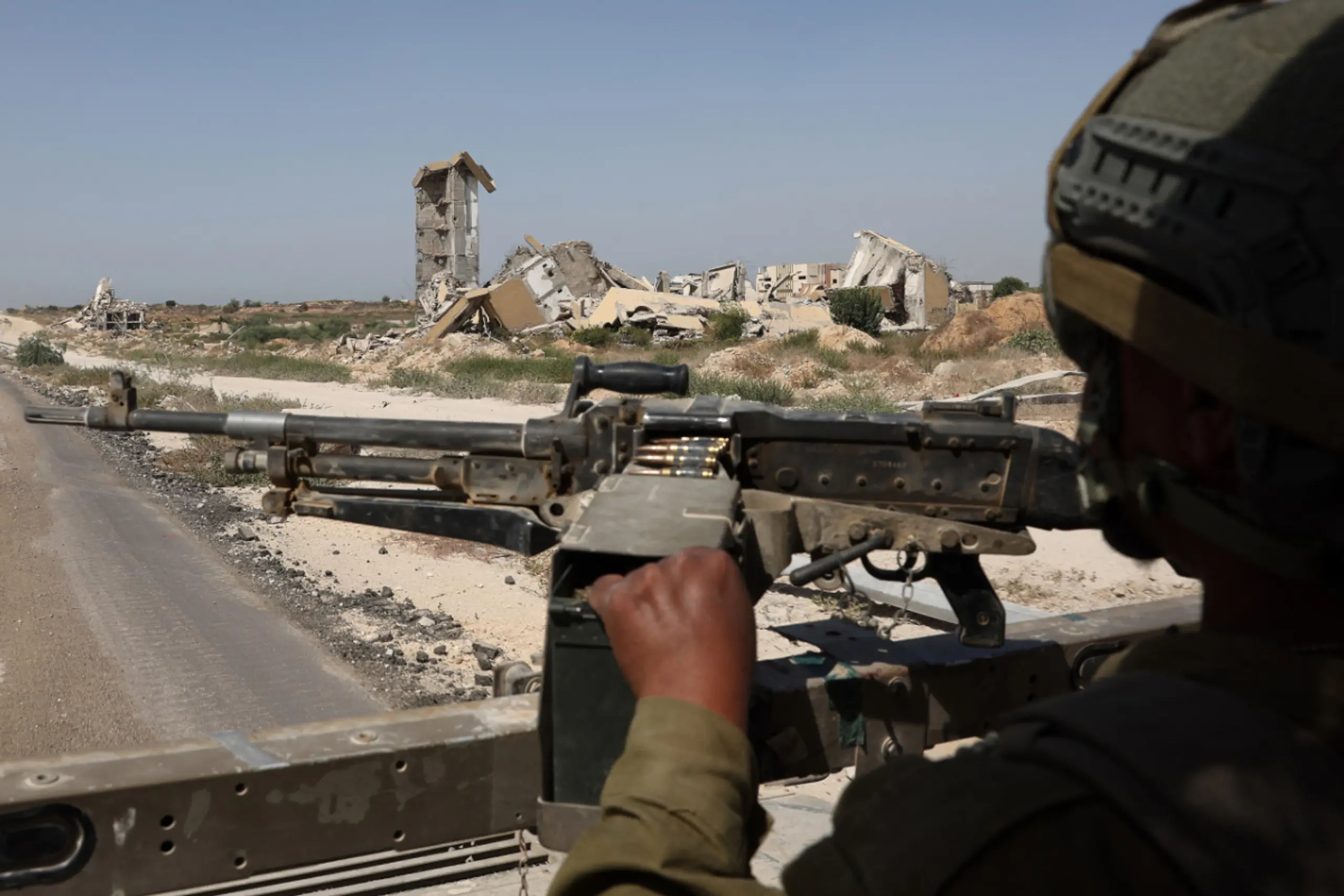 Das israelische Militär kontrolliert derzeit den Gazastreifen