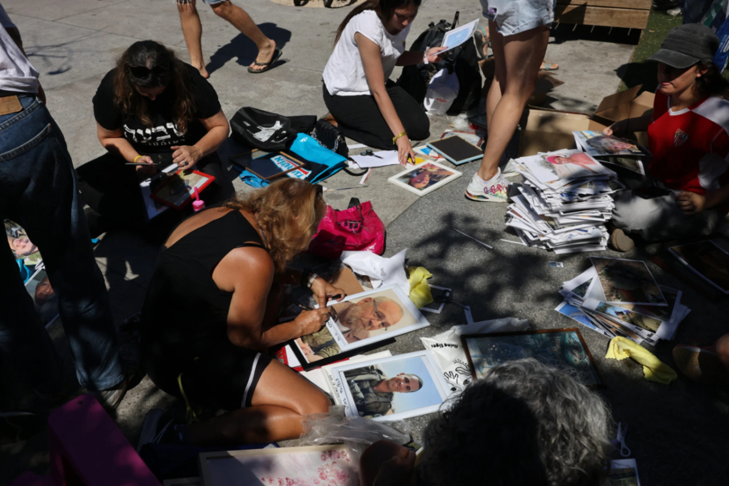 Israelis erinnern an Geiseln des 7. Oktober 2023