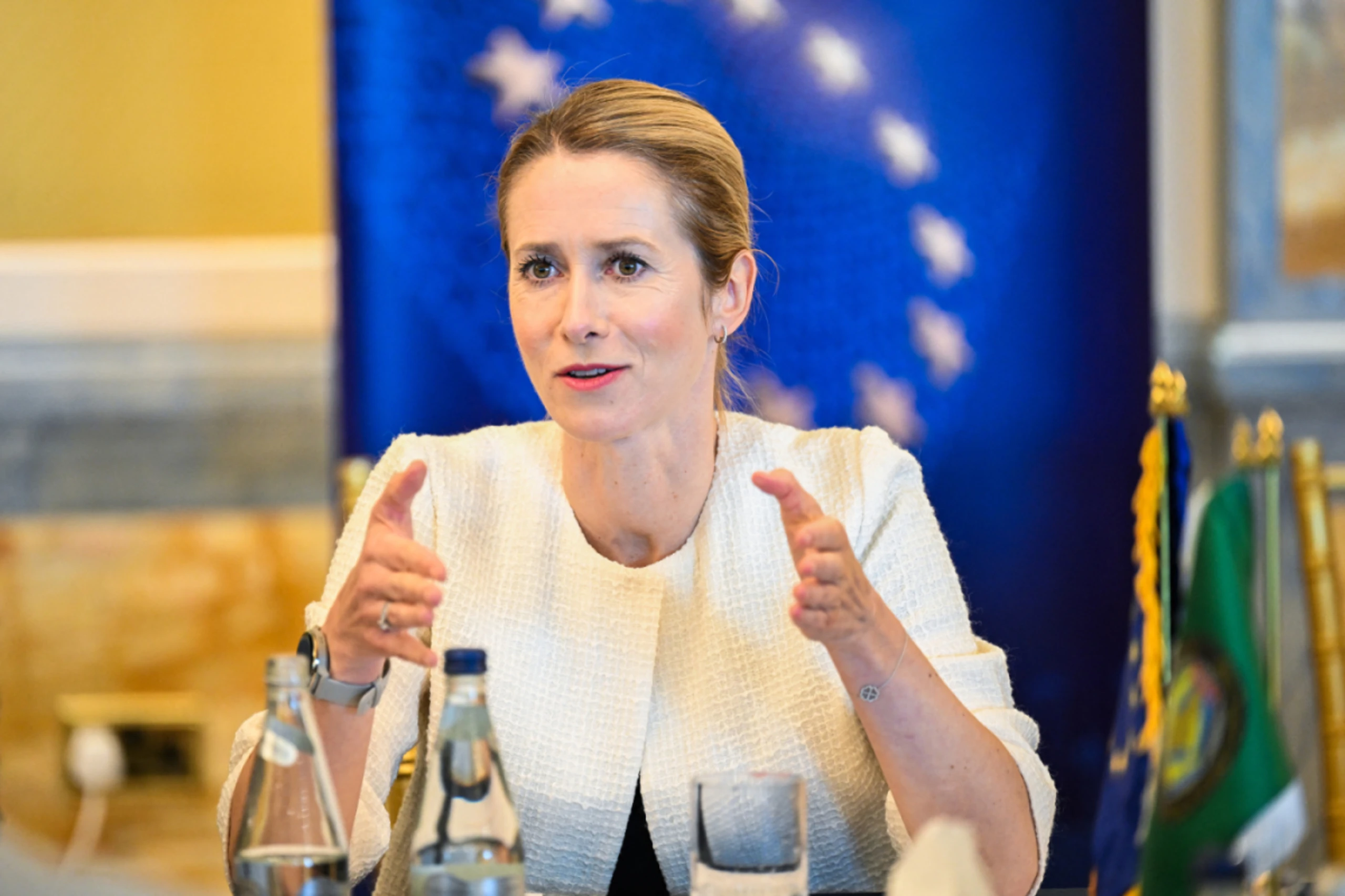 EU-Außenbeauftragte Kaja Kallas ist dabei