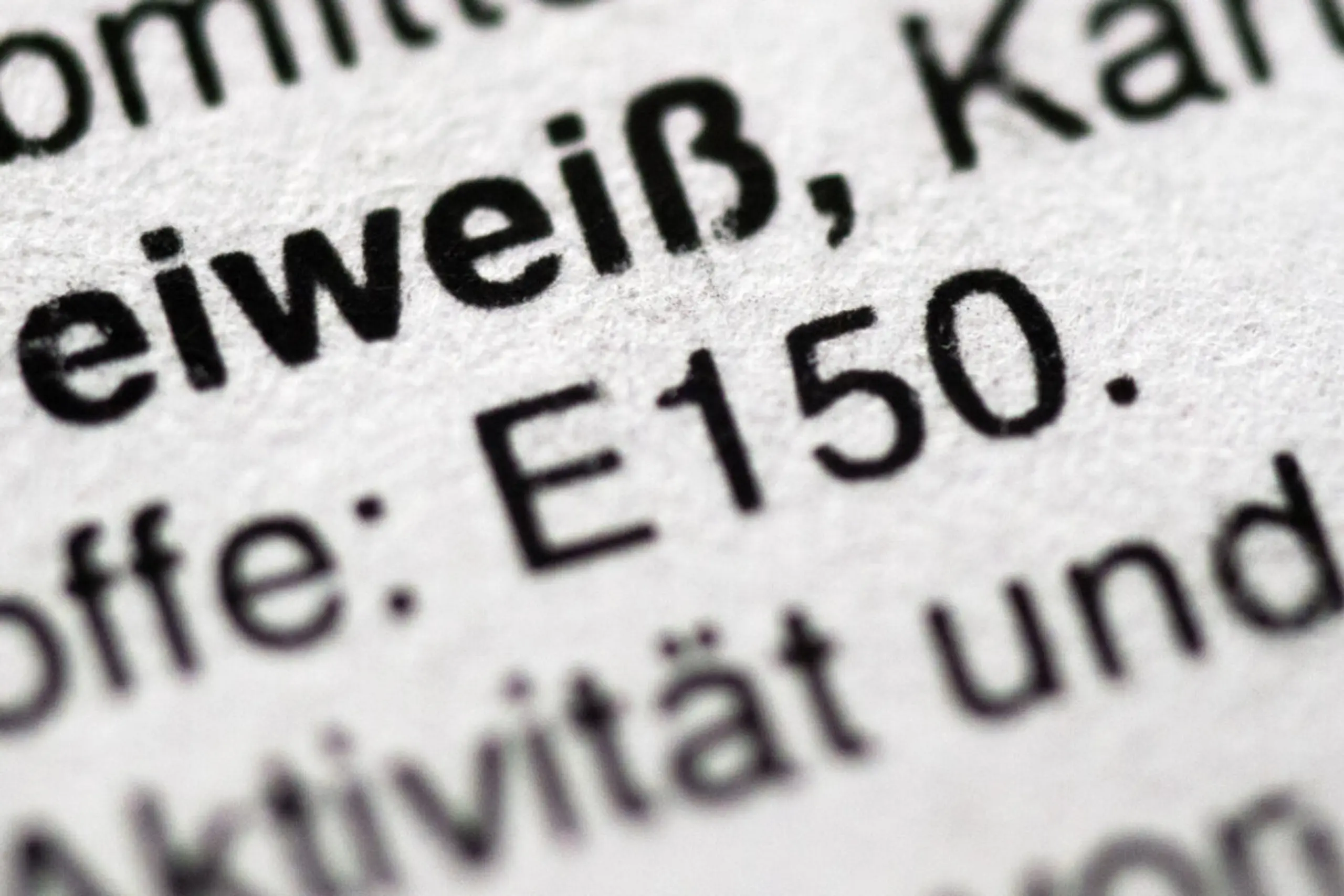 Je weniger E-Nummern auf dem Etikett, umso besser