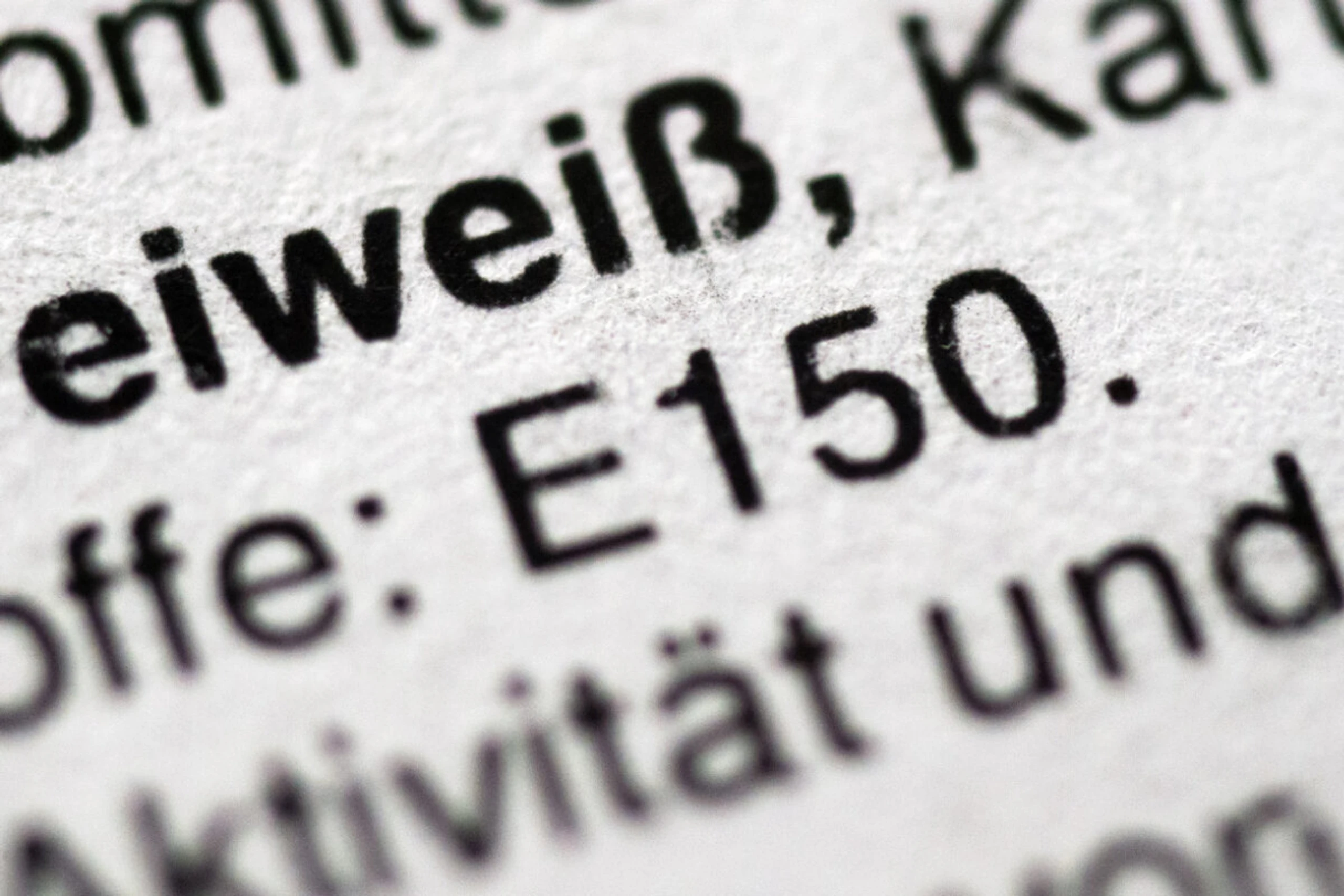 Je weniger E-Nummern auf dem Etikett, umso besser