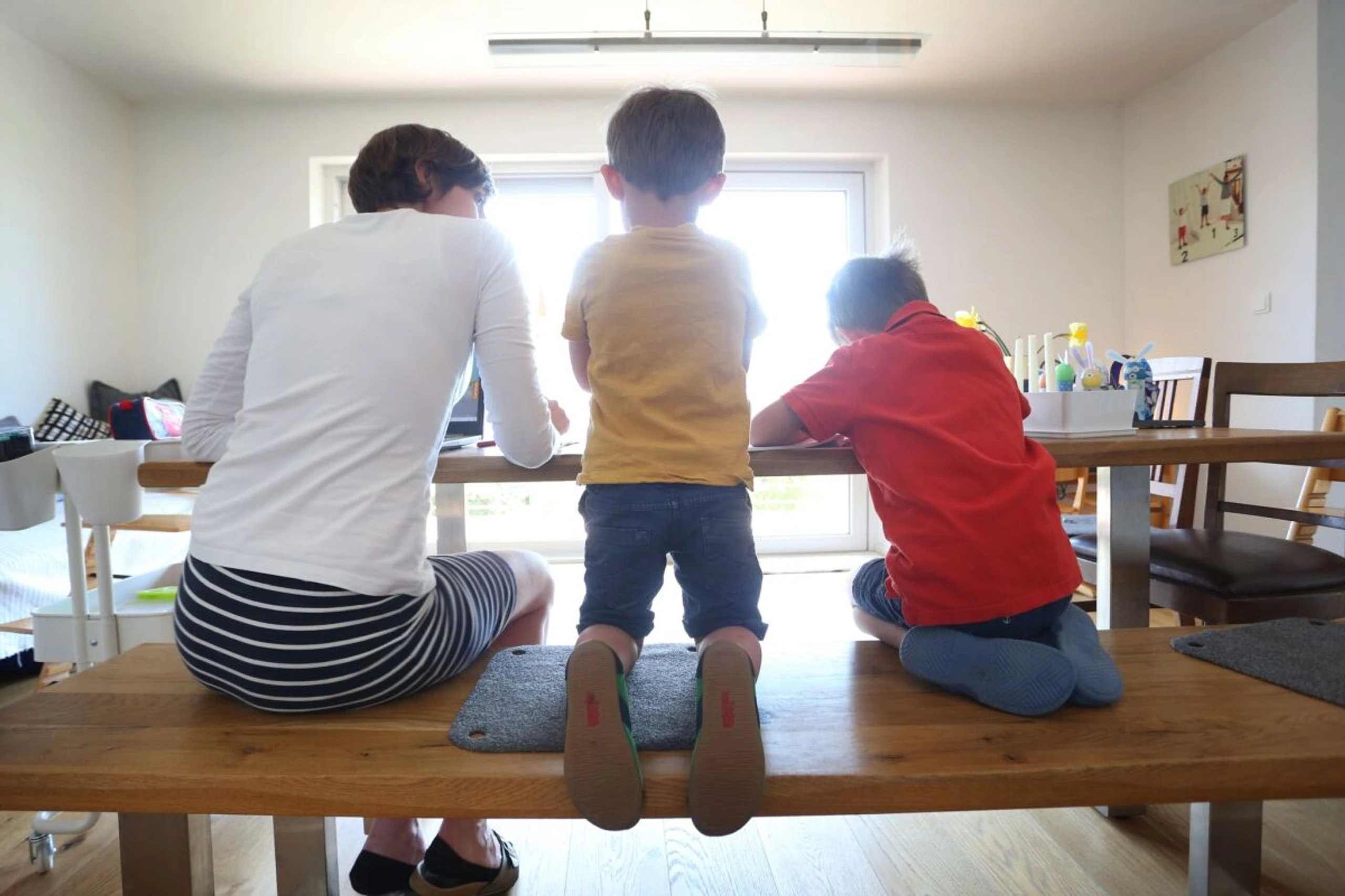 Auch m Esstisch kann man mit seinen Kindern über Sexualität sprechen