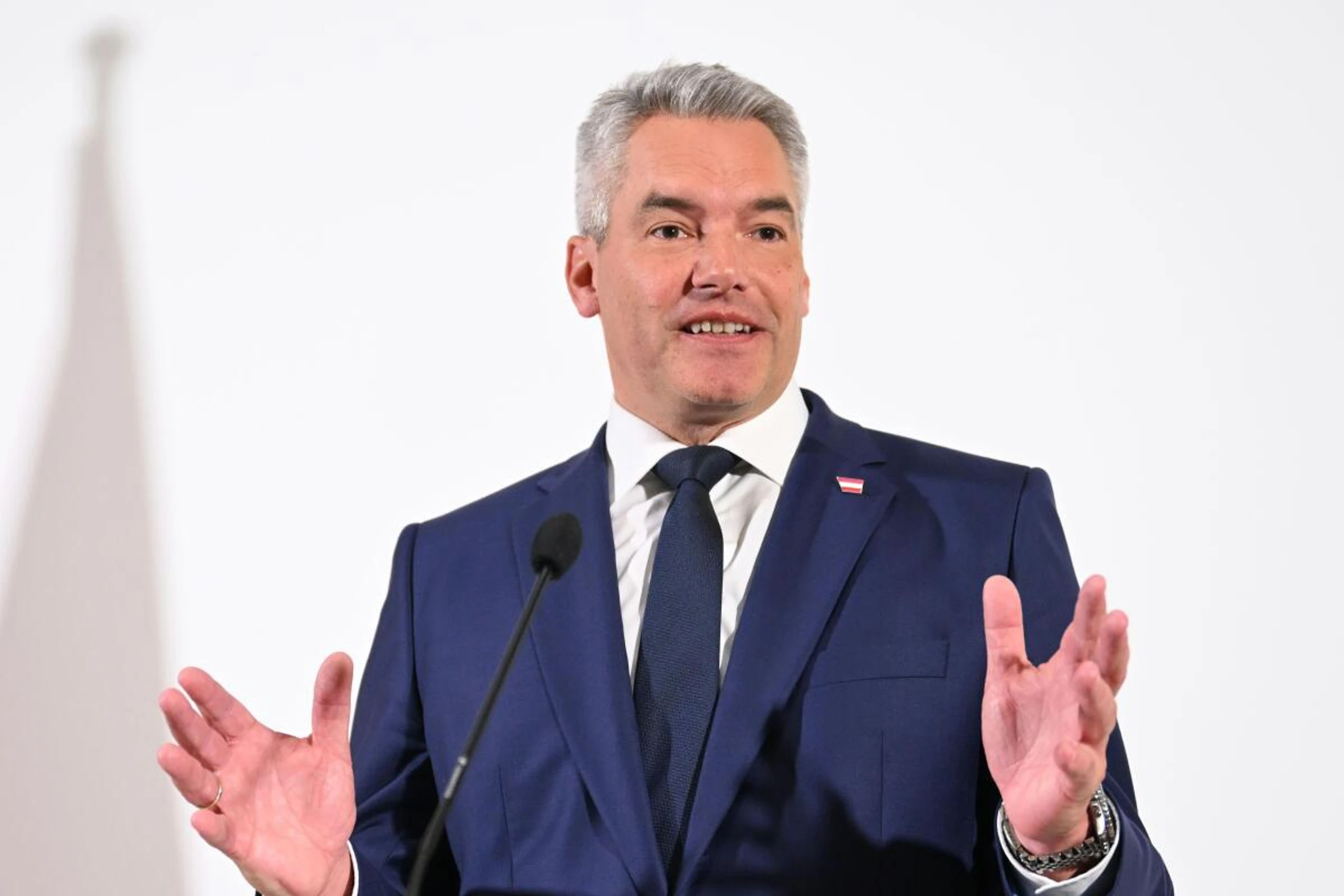 Nehammer hatte die Drohung am 17. August 2024 erhalten