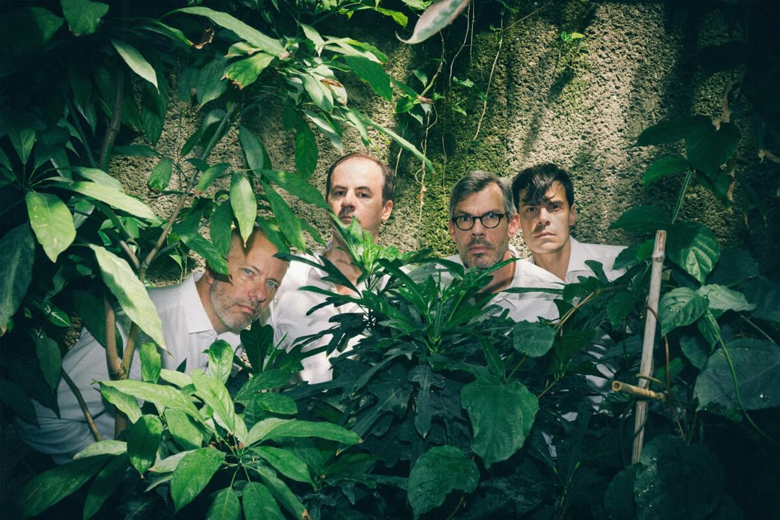 Auch nach 20 Jahren alles im grünen Bereich: Kreisky mit Sänger Franz Adrian Wenzl (2.v.l.)