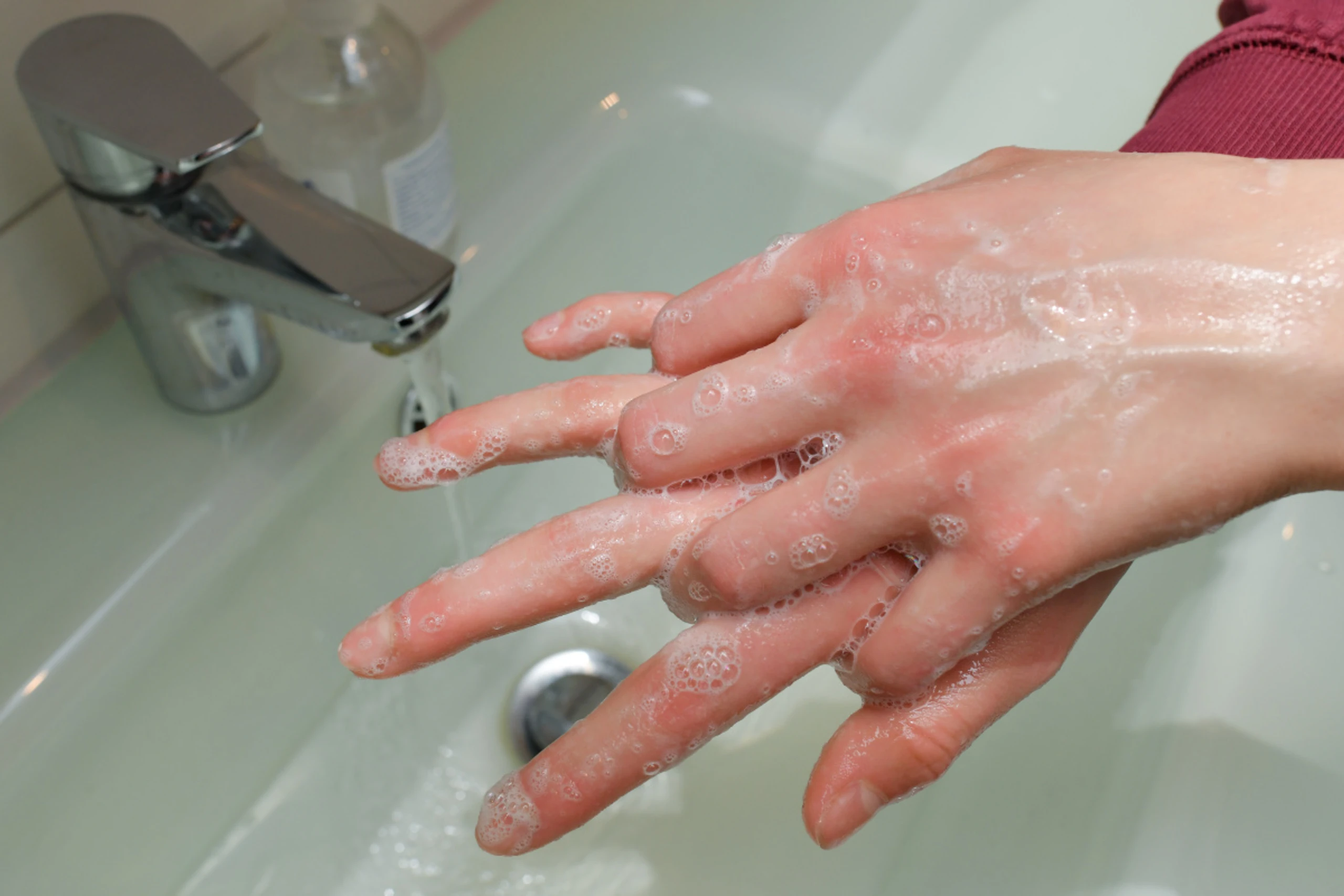 Häufiges Händewaschen hilft