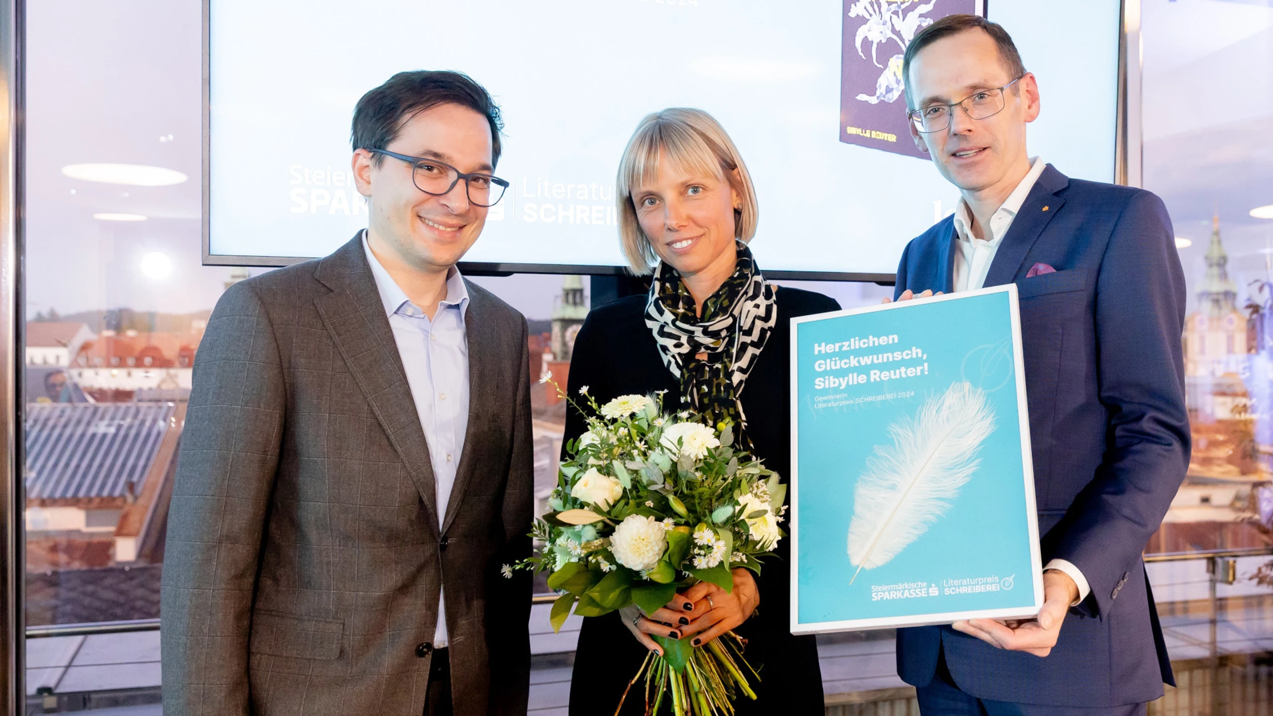 Sibylle Reuter gewinnt „Schreiberei“- Literaturpreis der Steiermärkischen Sparkasse