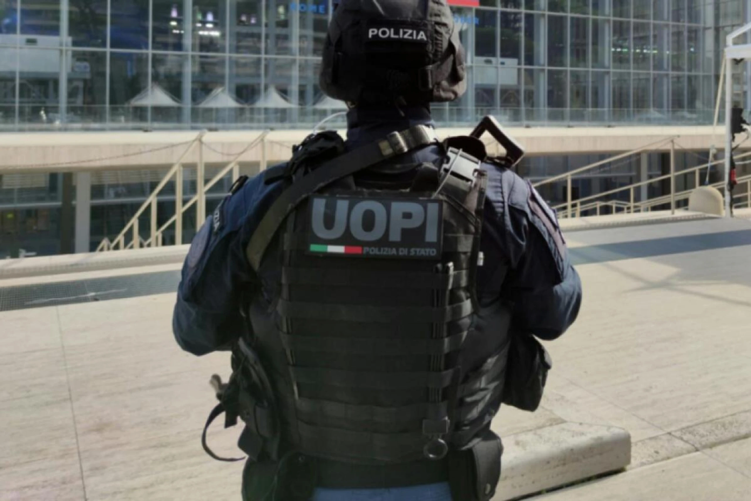 Auch Mitglieder der Antiterror-Einheit UOPI waren im Einsatz