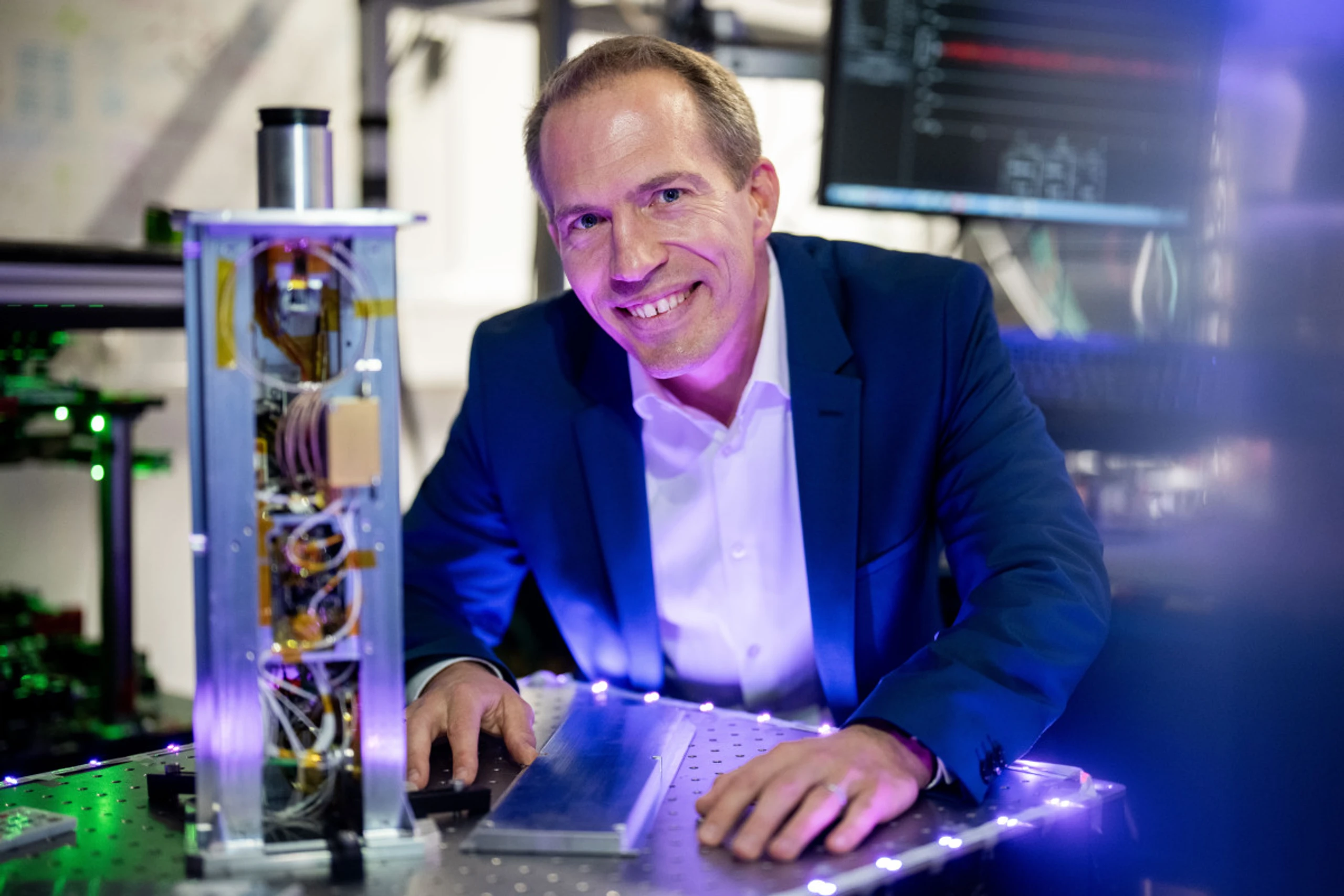 Das Team um Philip Walther schickte den ersten Quantencomputer ins All