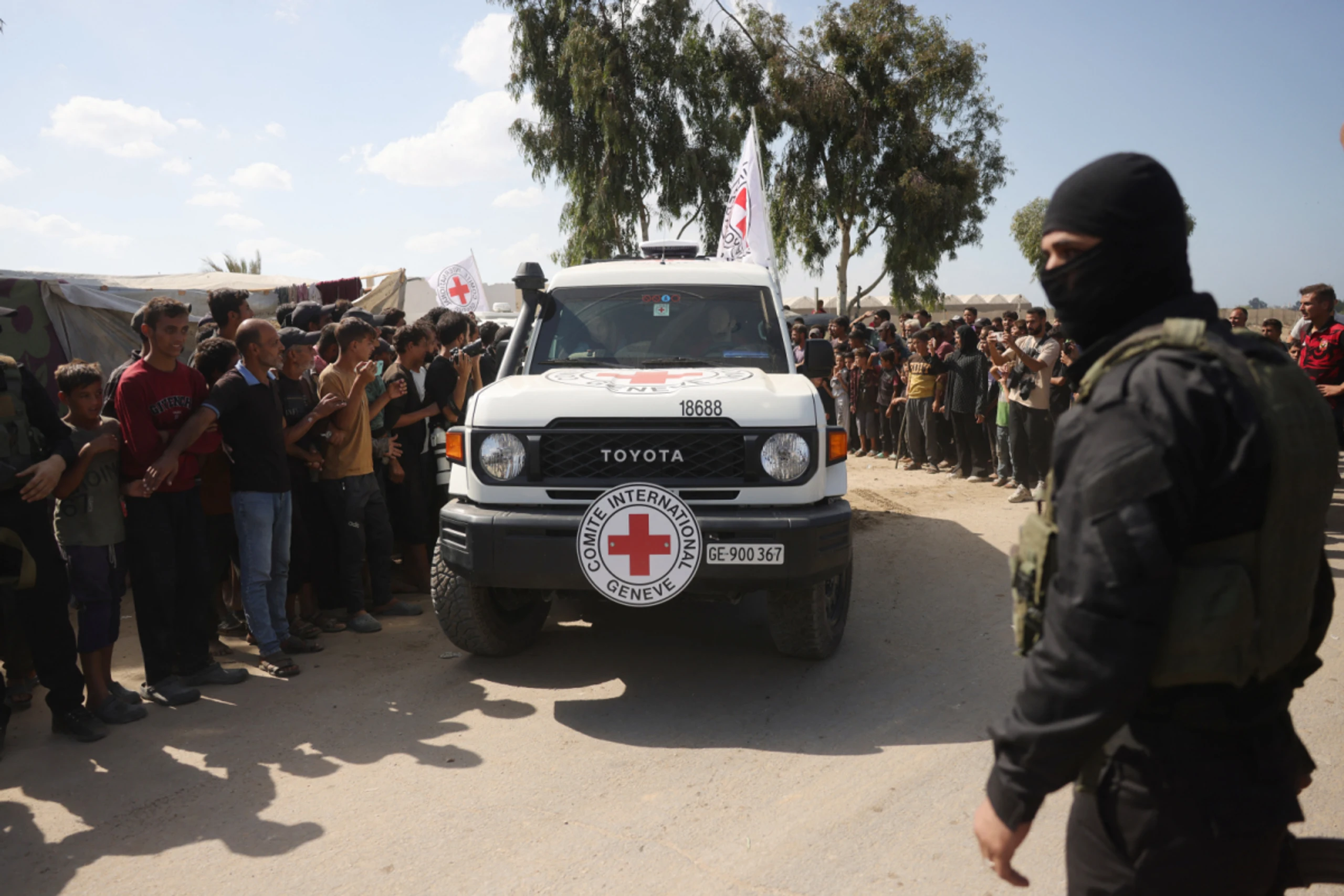 Rotes Kreuz erhält Überreste weiterer toter Geiseln (Illustration)