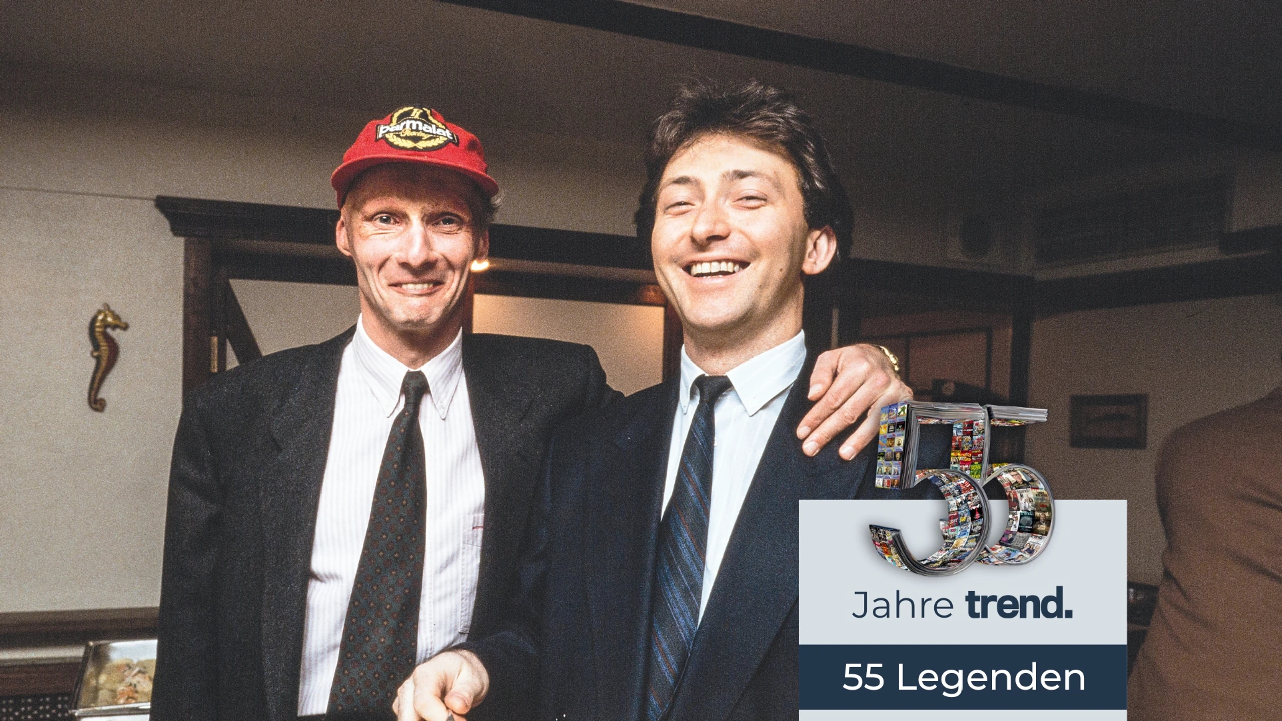 Legenden: Niki Lauda und Attila Dogudan