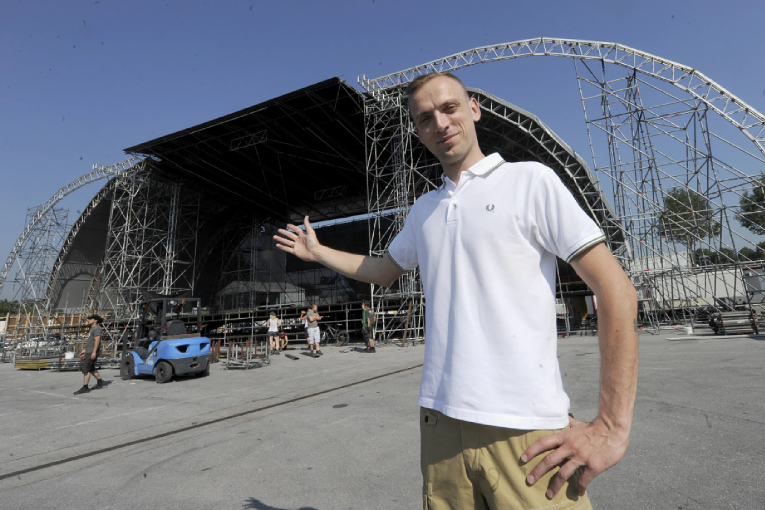 Waldner organisierte viele Jahre lang das Donauinselfest