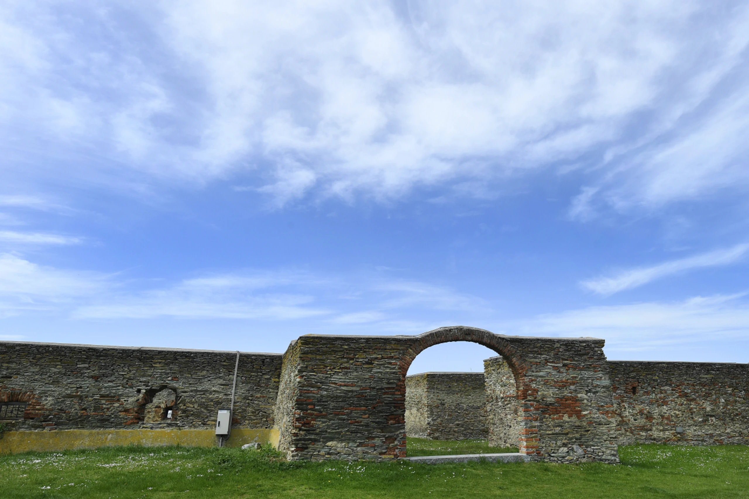 Kleinräumige Grabungen in der Nähe des Kreuzstadls