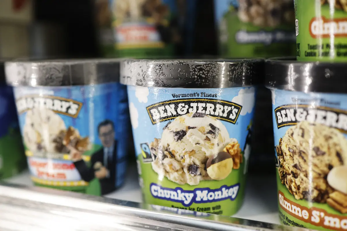 © APA/APA/GETTY IMAGES/MICHAEL M. SANTIAGO Abspaltung der Eis-Sparte mit Marken wie Ben & Jerry's aber auf Kurs