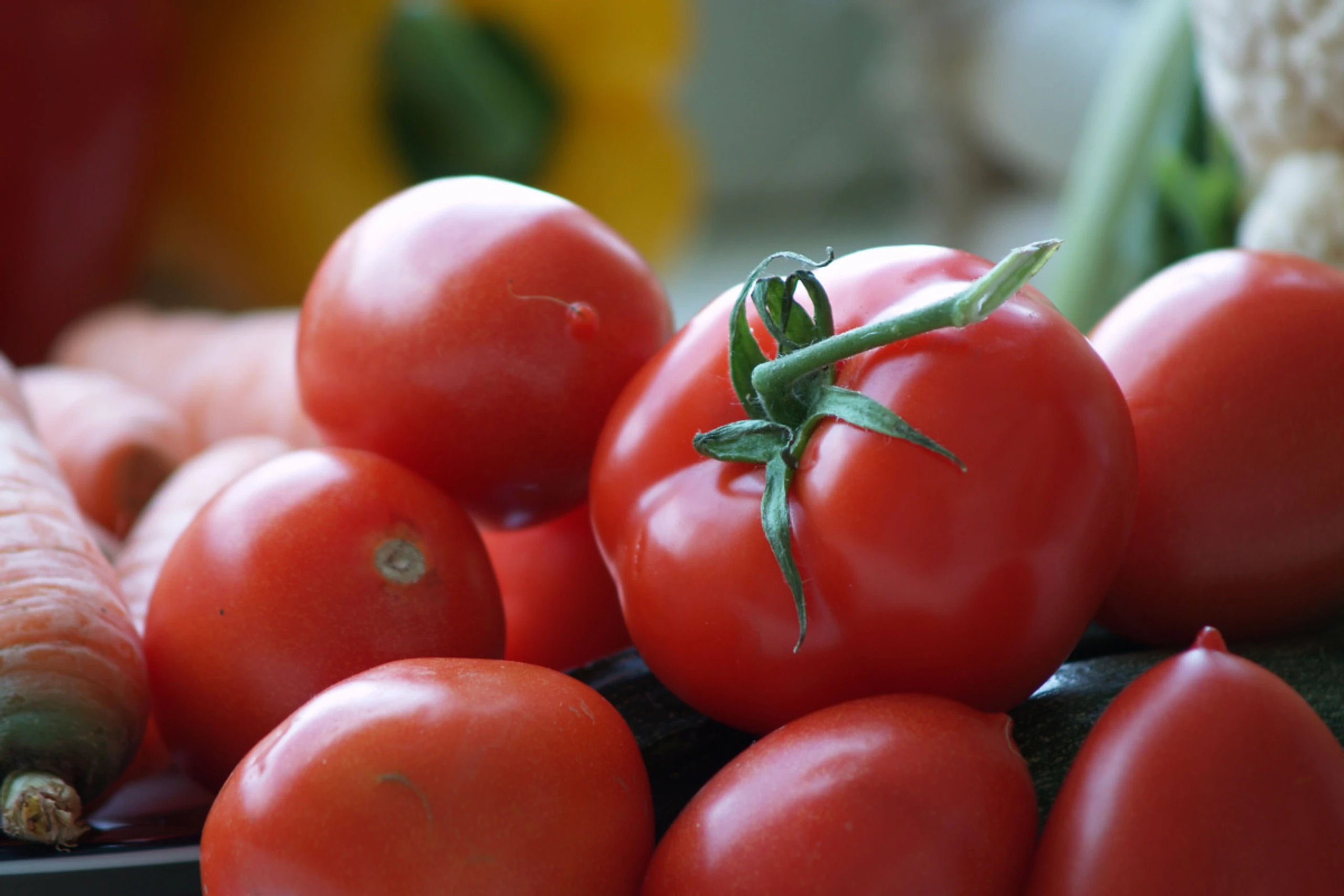 Tomaten sollte man nur in reifem Zustand essen